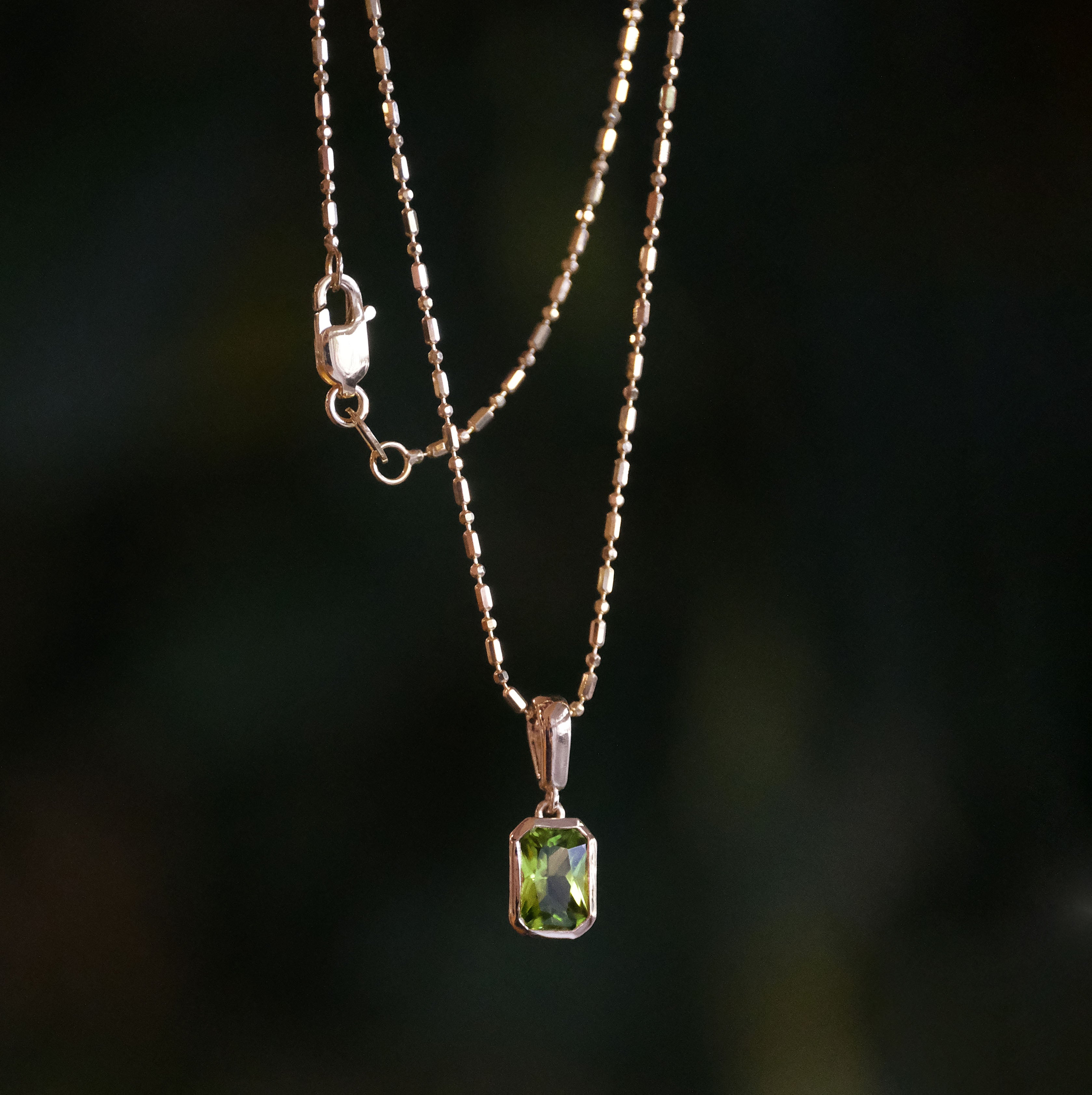 14k + Peridot Calais Necklace