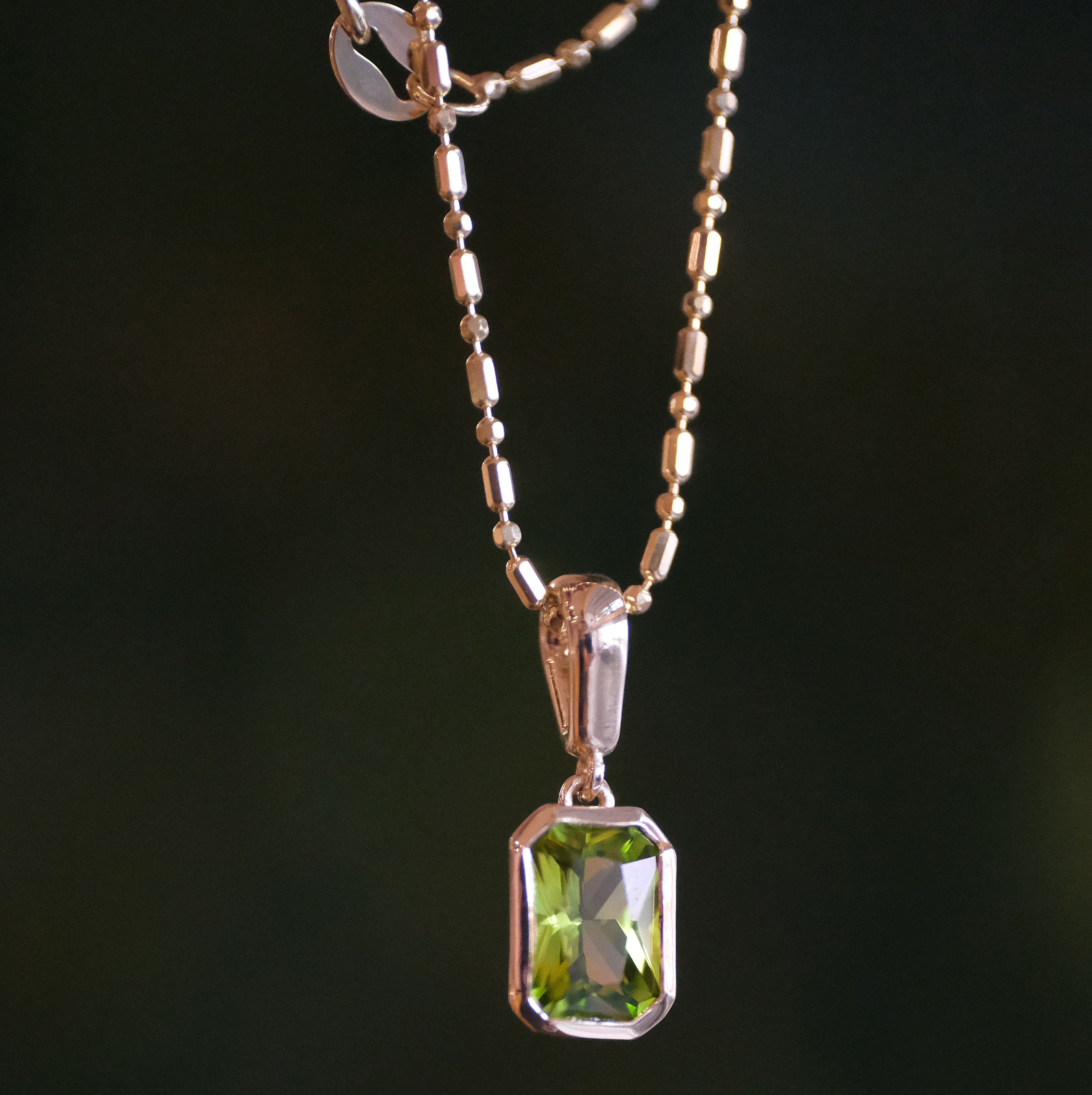 14k + Peridot Calais Necklace