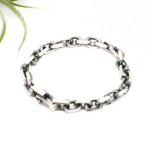 Reznor Sterling Chain Bracelet