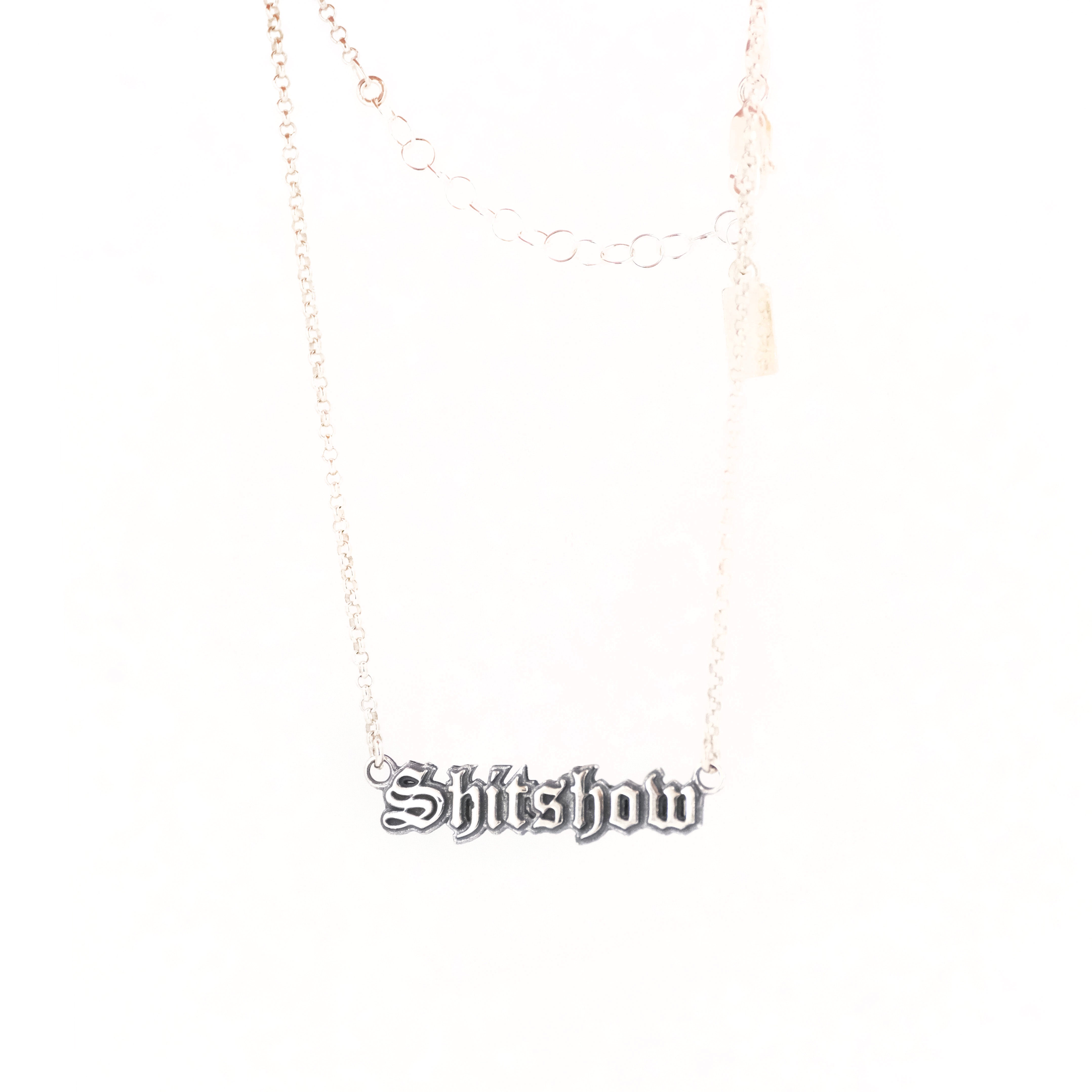 Sterling Shitshow Necklace