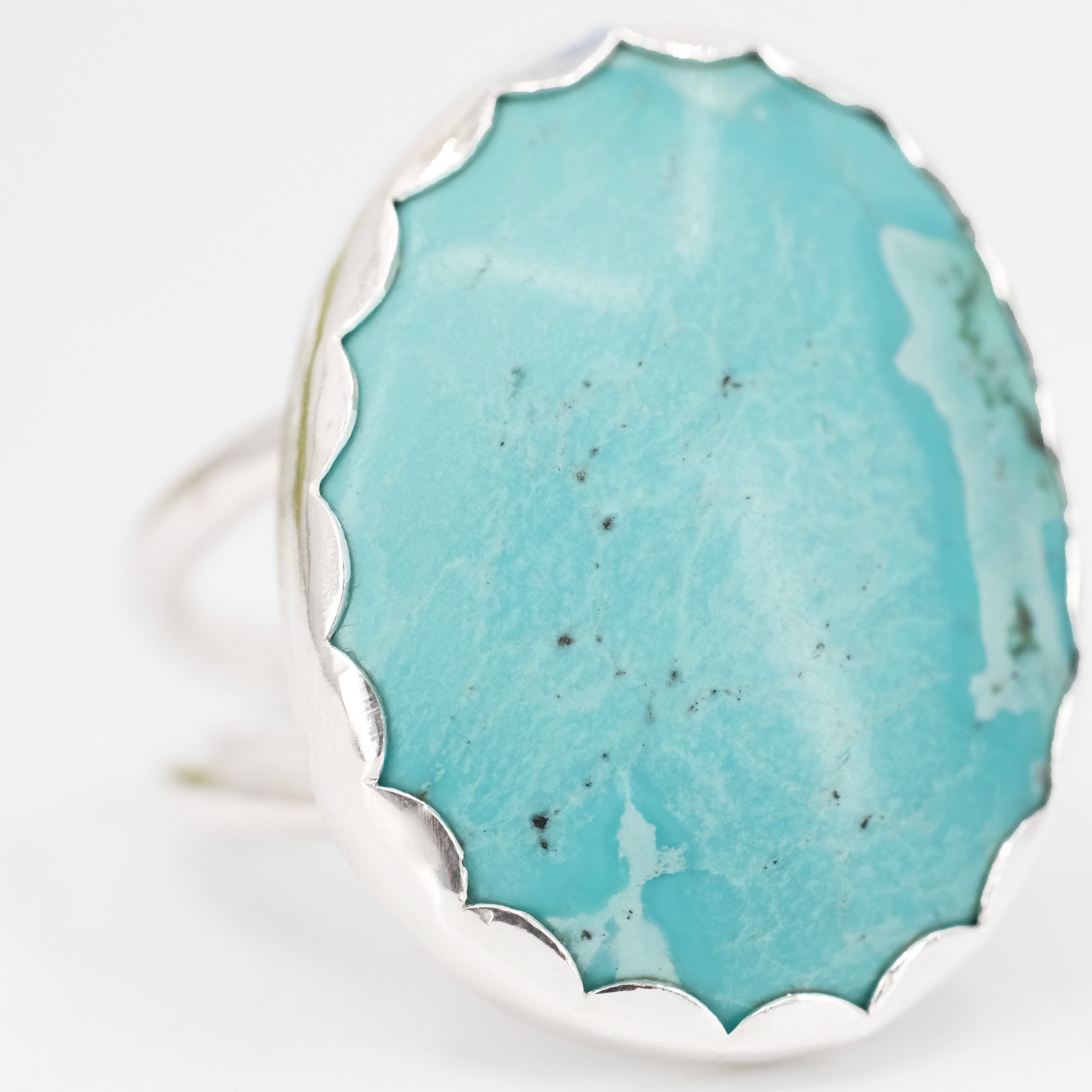 Spring's Bloom Turquoise Ring (Size 7) - One of a Kind