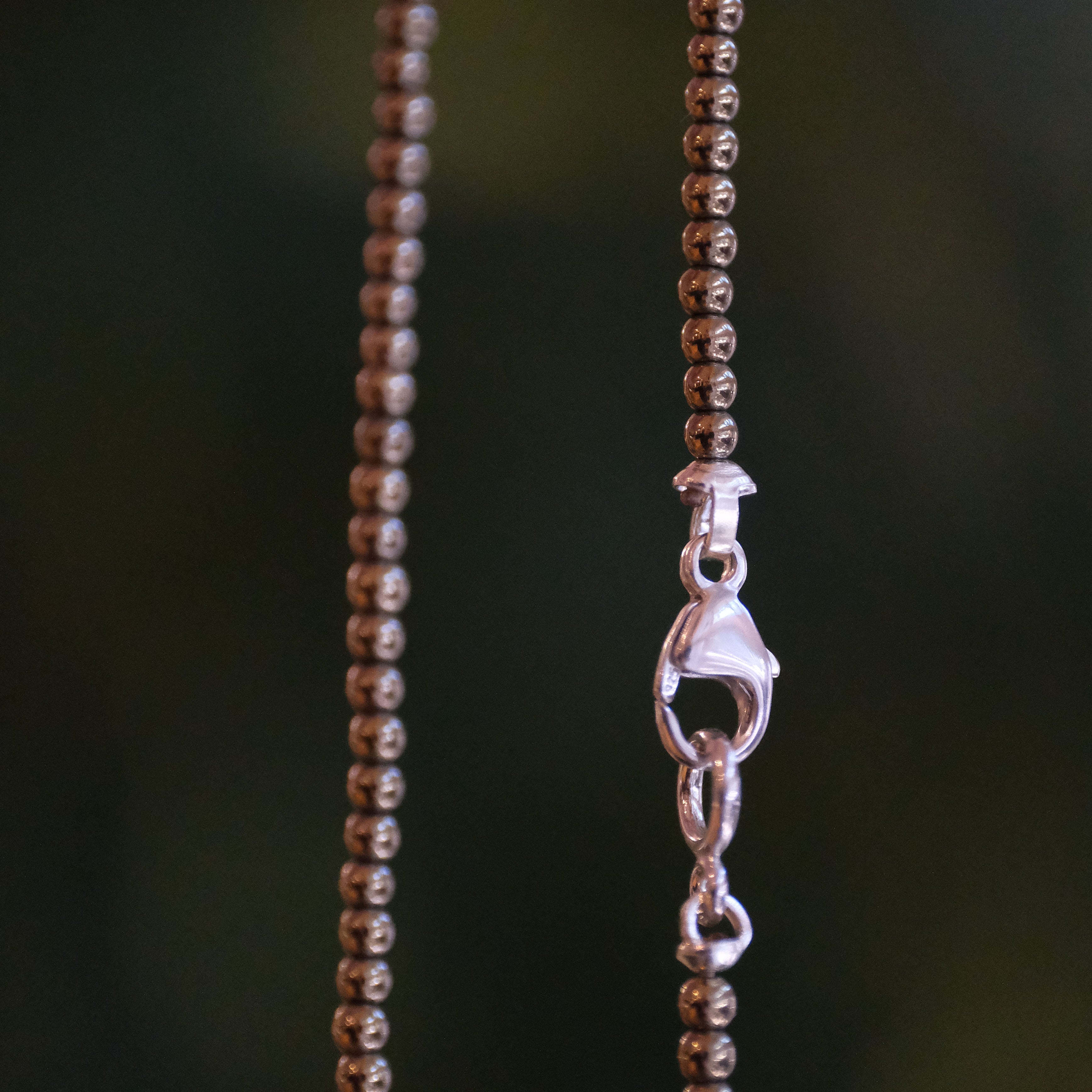 Sundown Pyrite + Bronze Necklace - One of a Kind