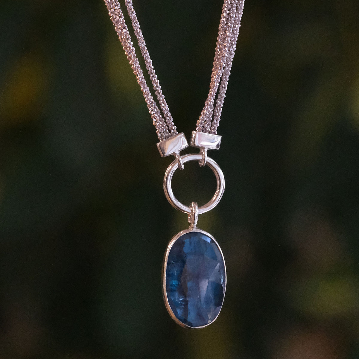 Blue Kyanite Malta Necklace - One of a Kind