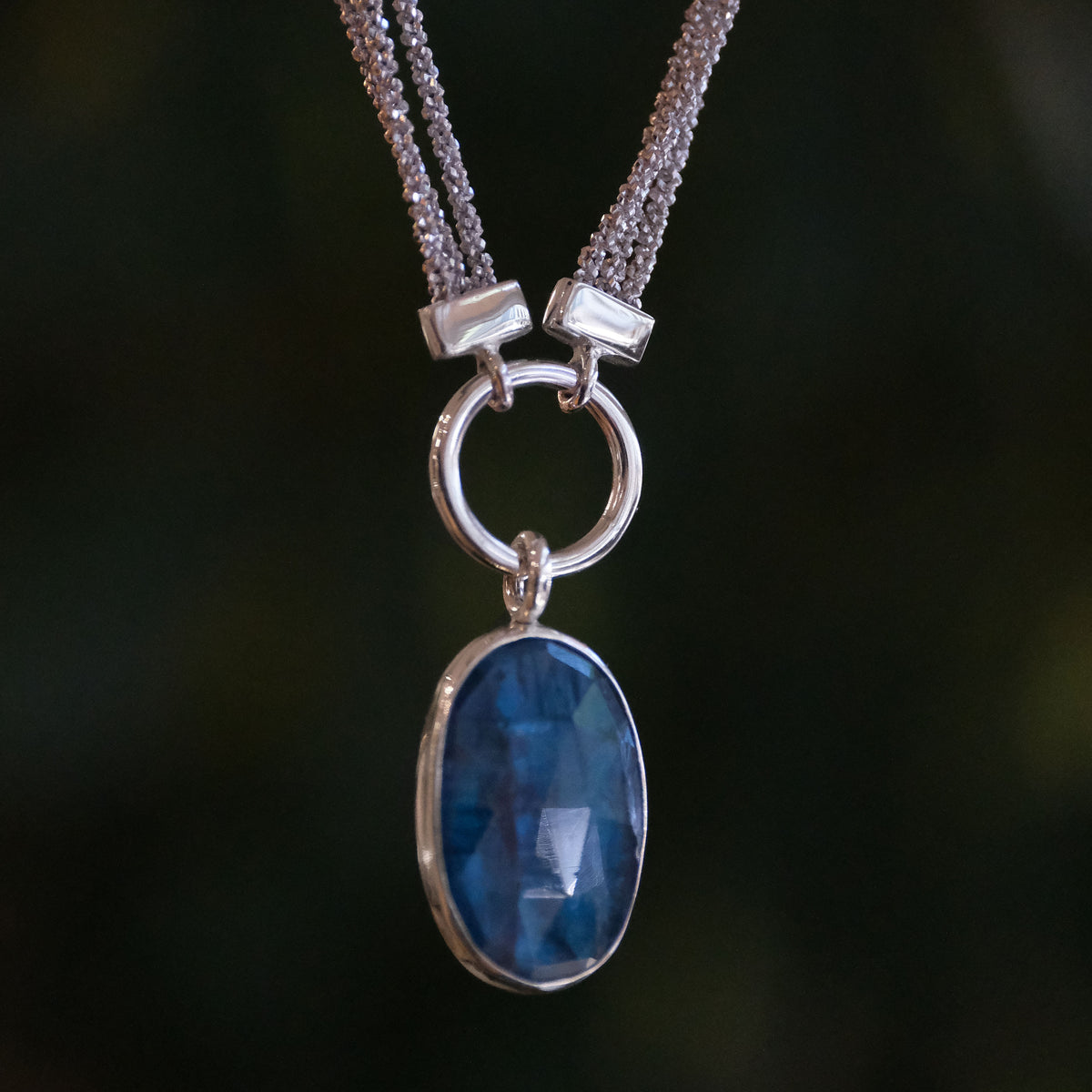 Blue Kyanite Malta Necklace - One of a Kind