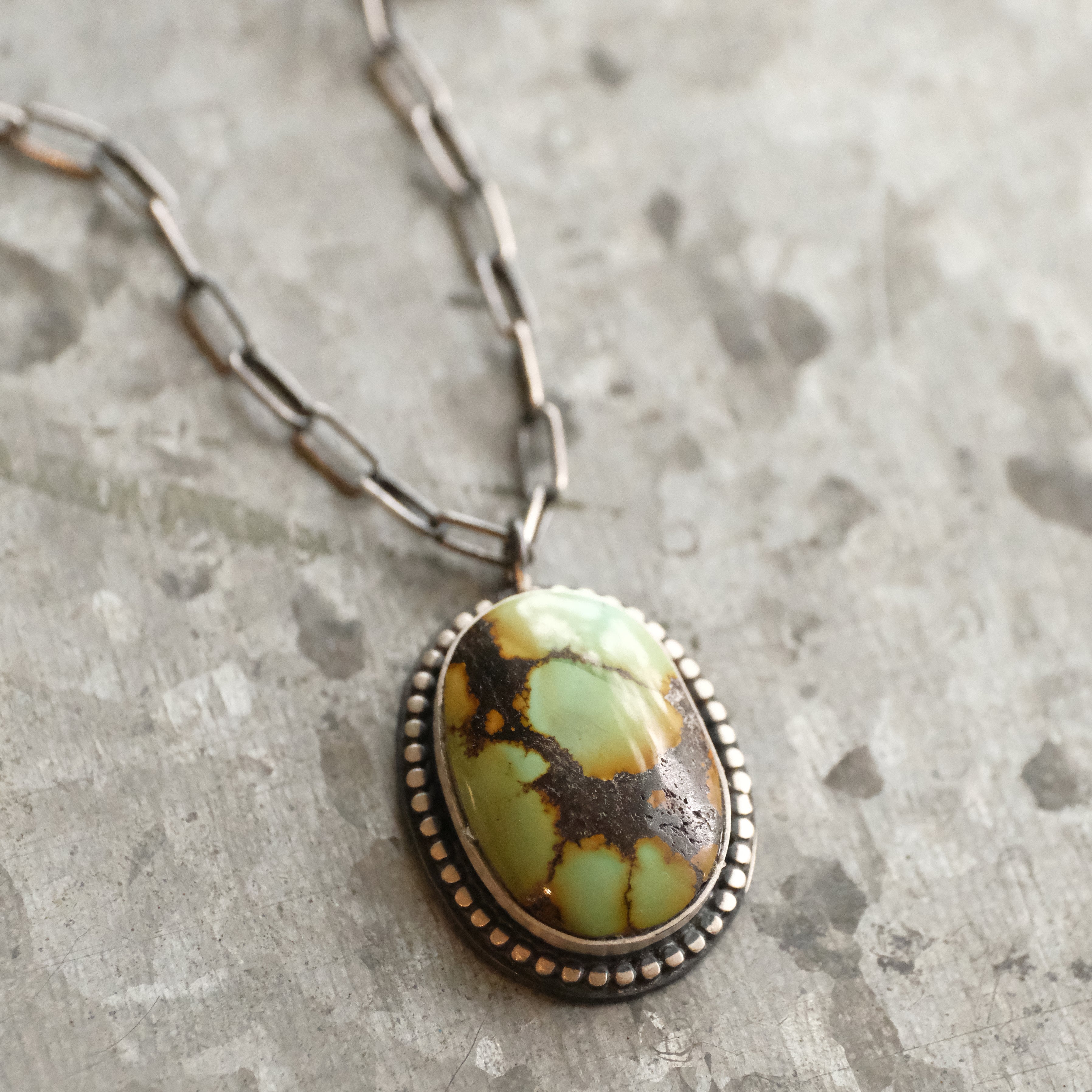 Hubei Turquoise Ammi Necklace - One of a Kind