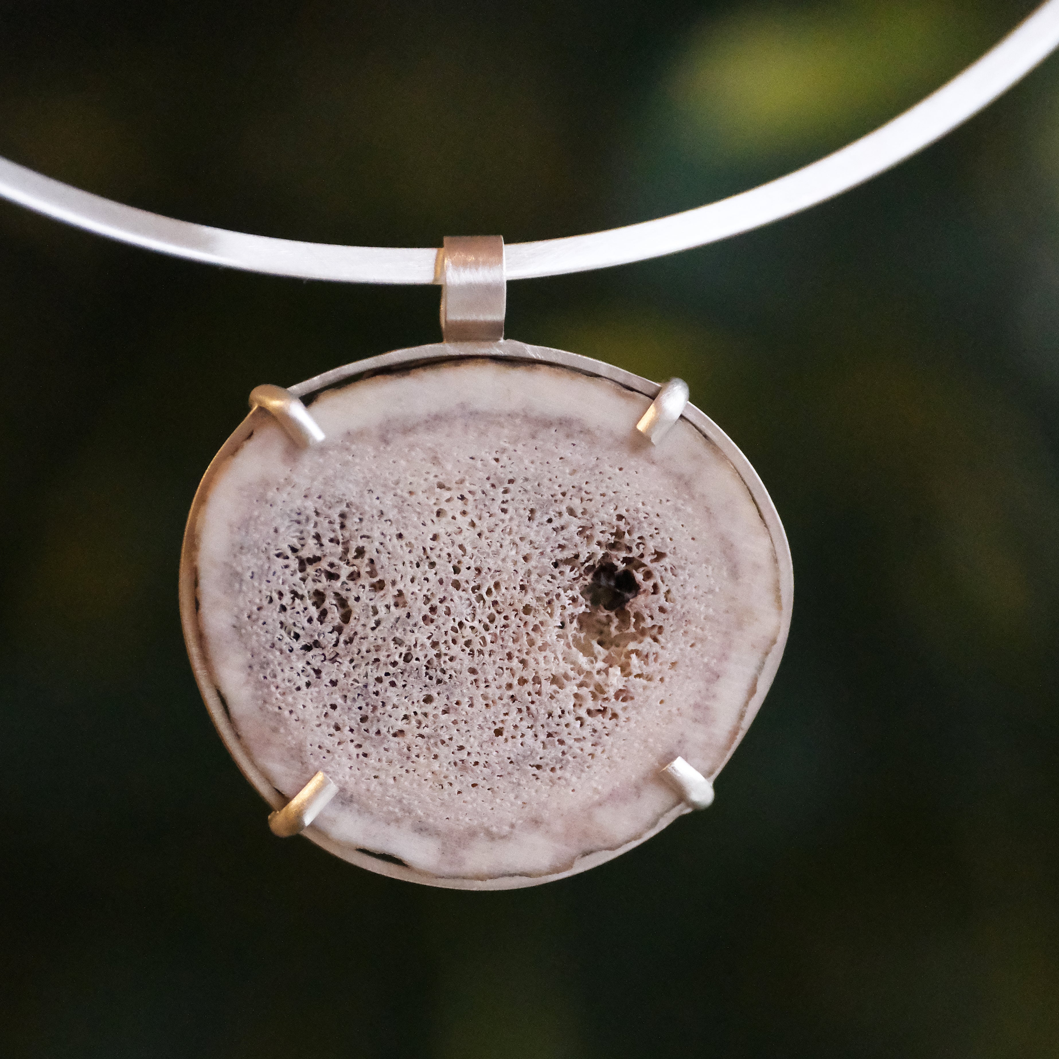 Marrow Elk Antler Necklace - One of a Kind