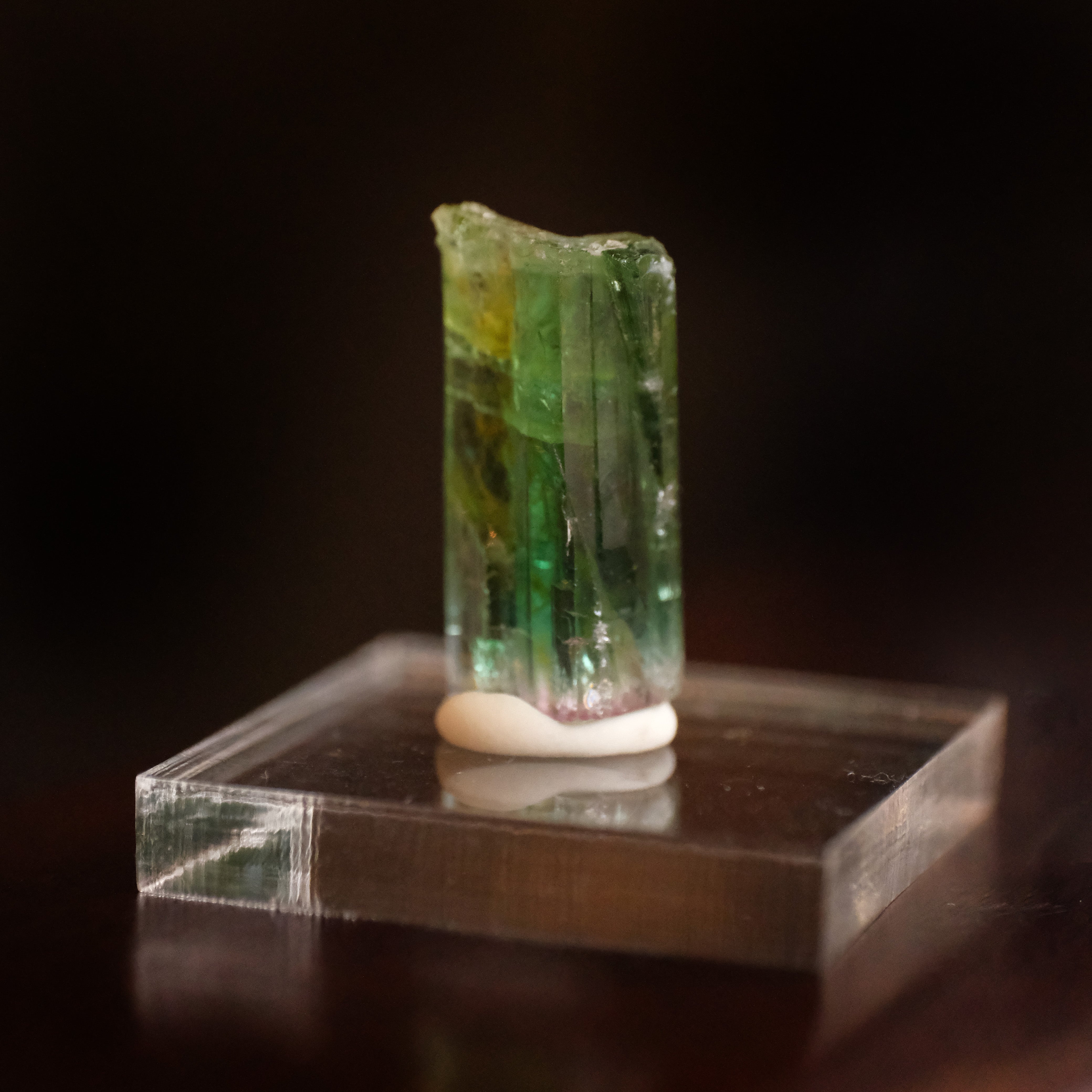 Congolese Green Tourmaline Specimen