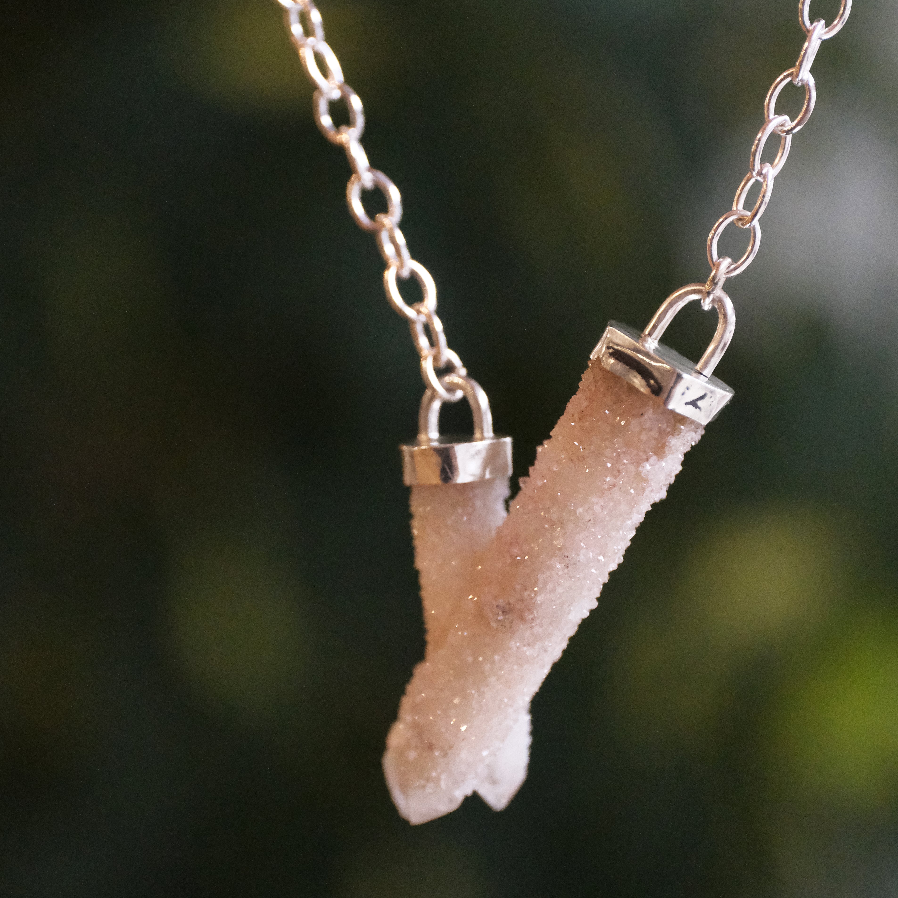 Spirit Amethyst Starcrossed Necklace - One of a Kind