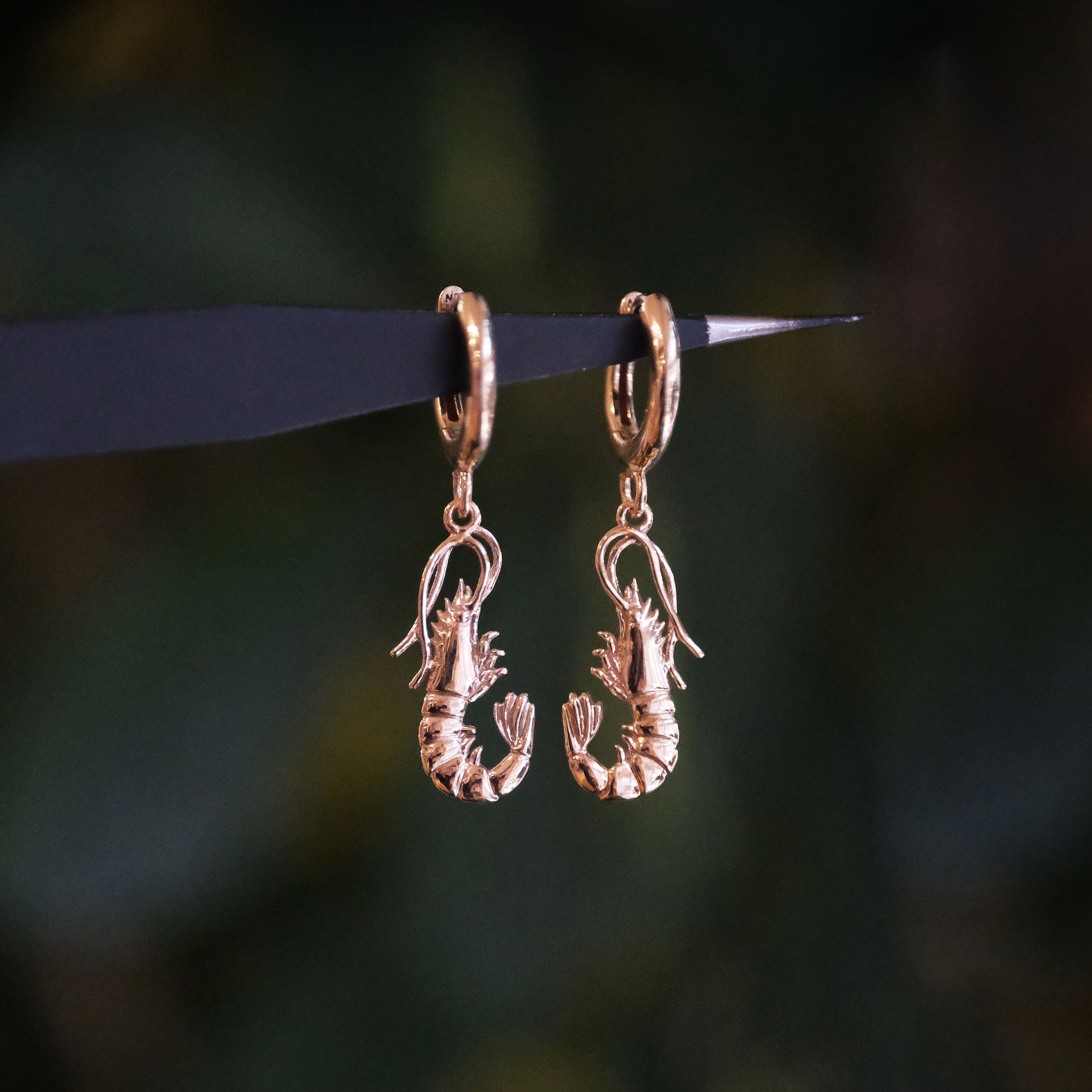 Bronze + Sterling Shrimpy Huggers