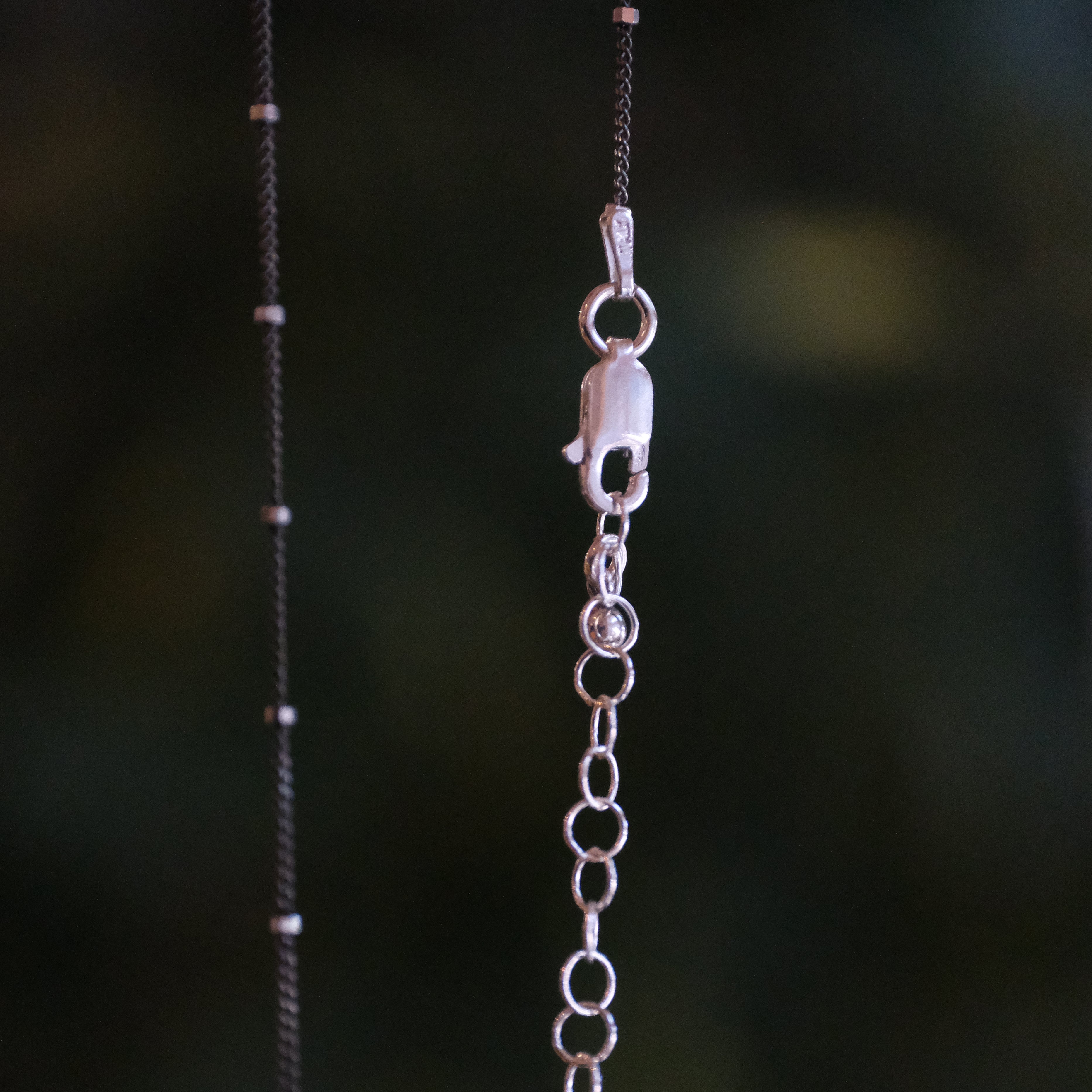 Turquoise + Sterling Galileo Necklace - One of a Kind