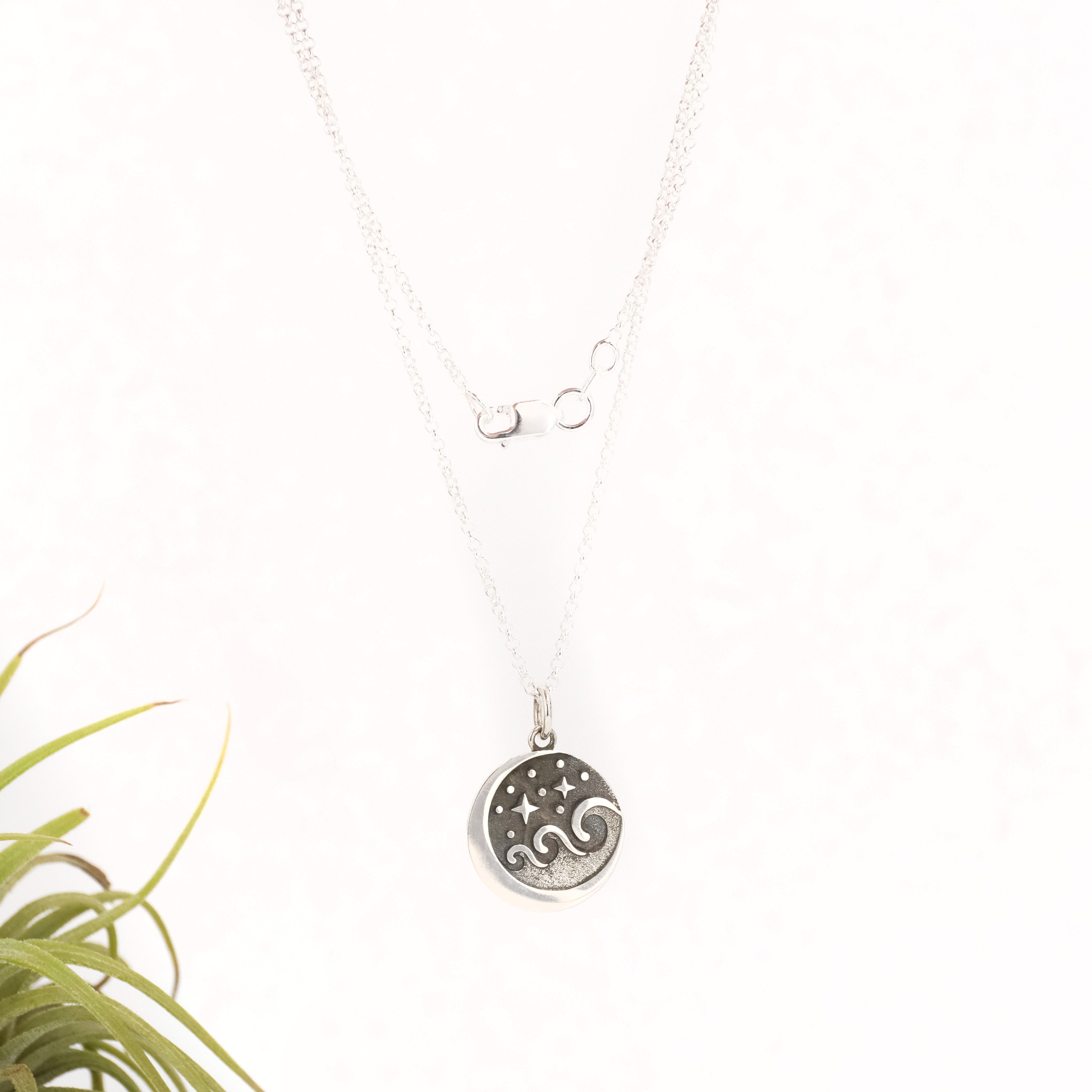 Sterling Starry Seas Necklace