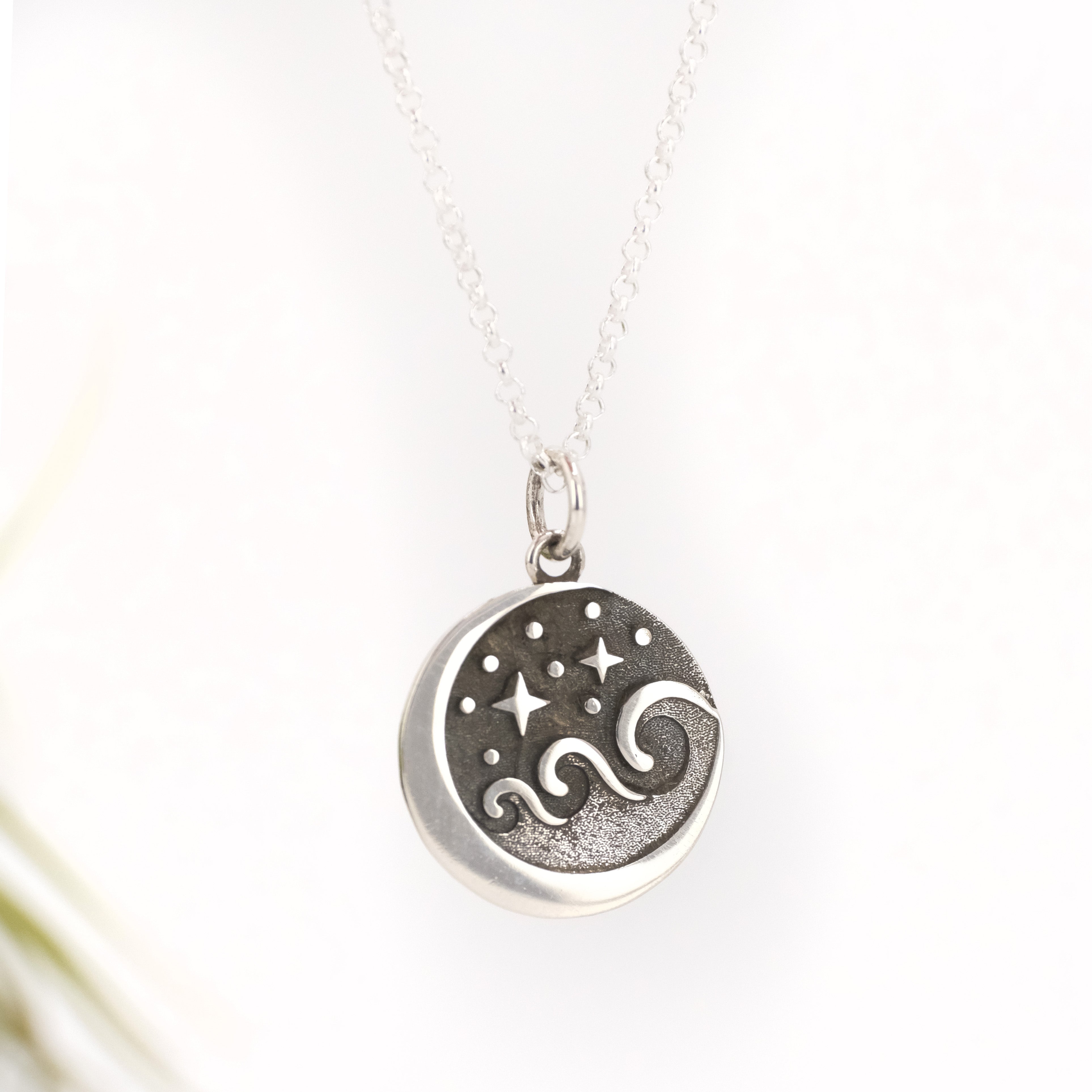 Sterling Starry Seas Necklace