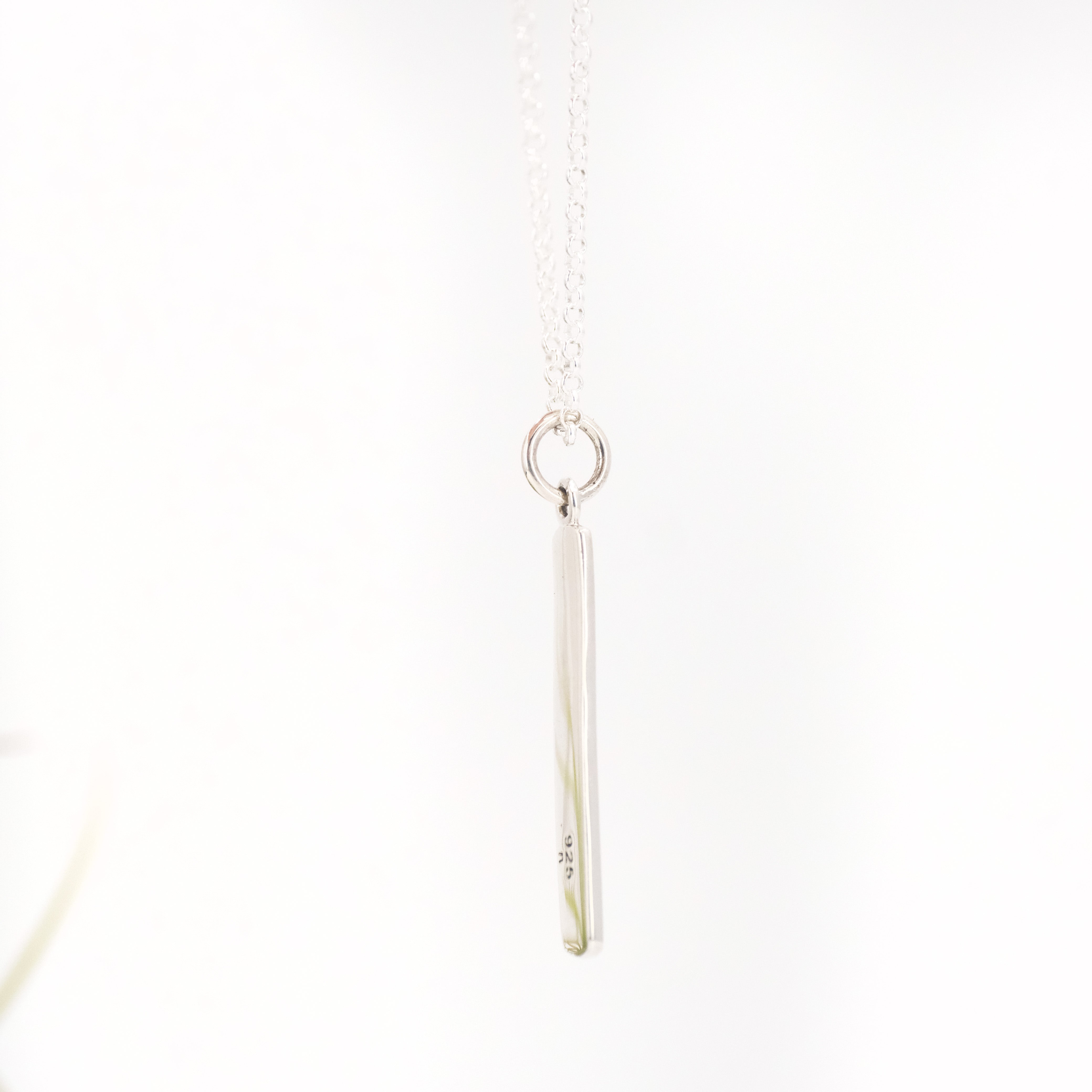 Sterling Moon Phase Necklace