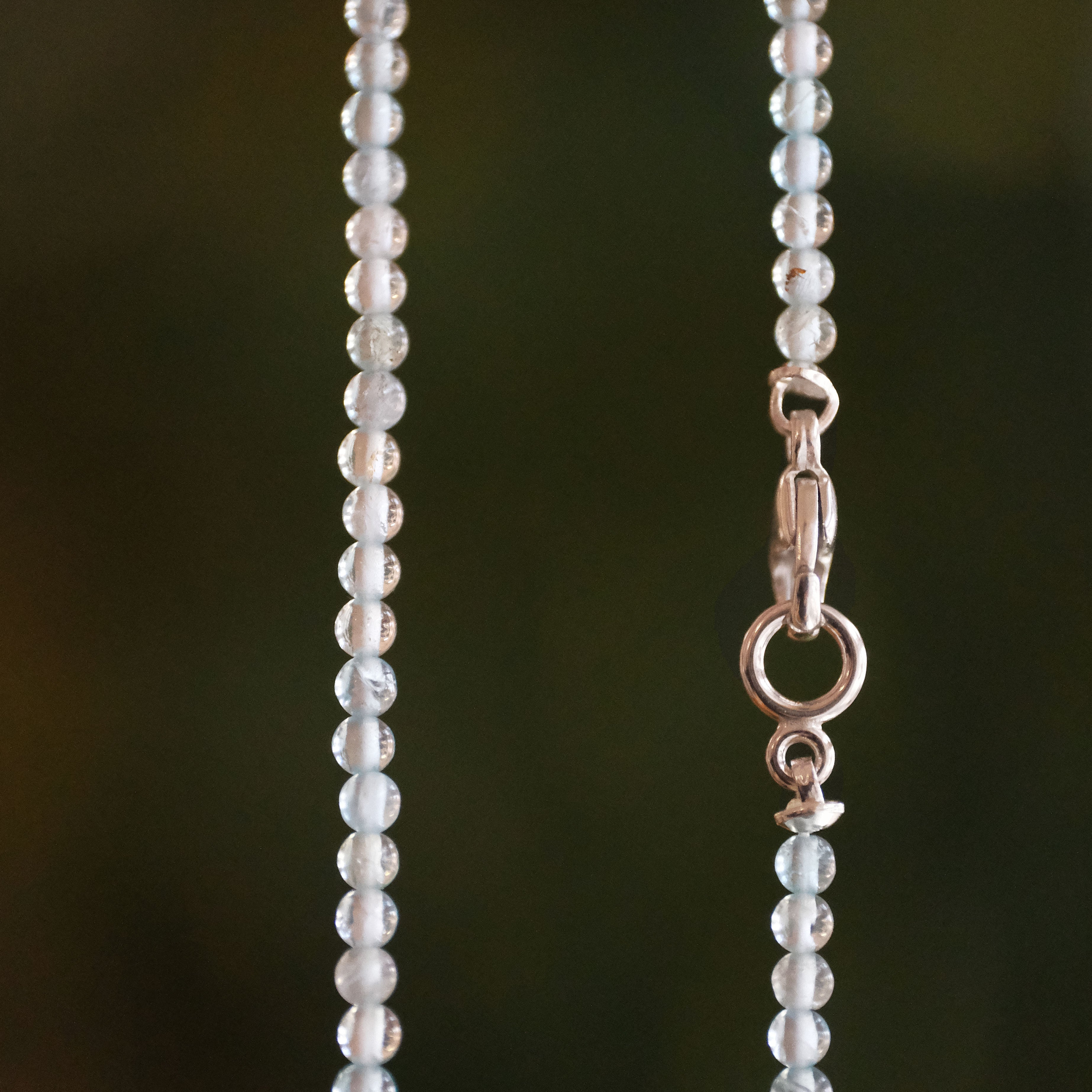 Sundown Apatite + Sterling Necklace - One of a Kind