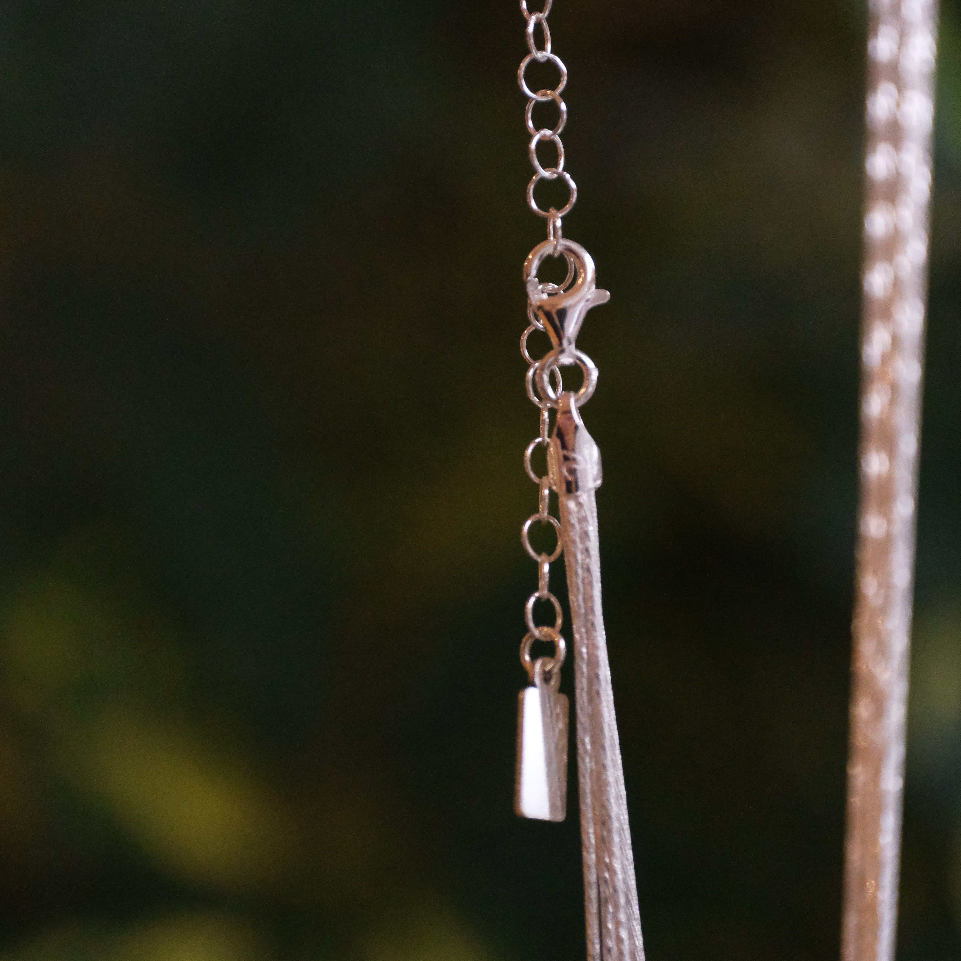 Amber Liquid Strand Necklace - One of a Kind