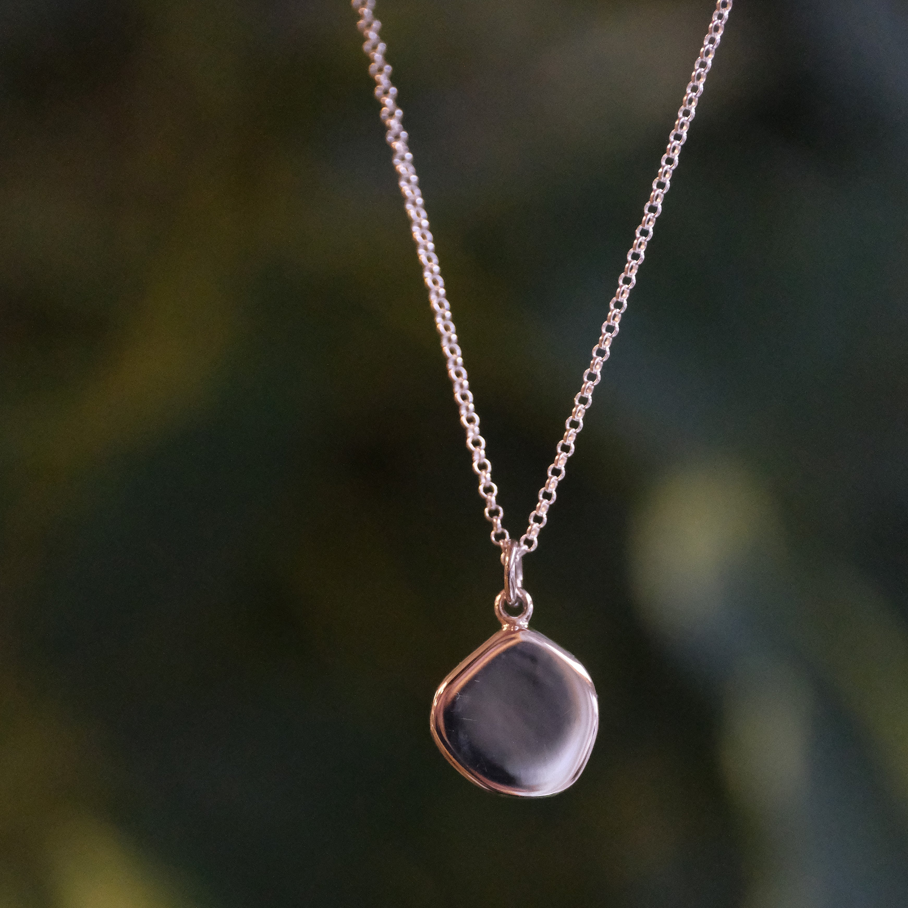 Sterling Compass Rose Necklace