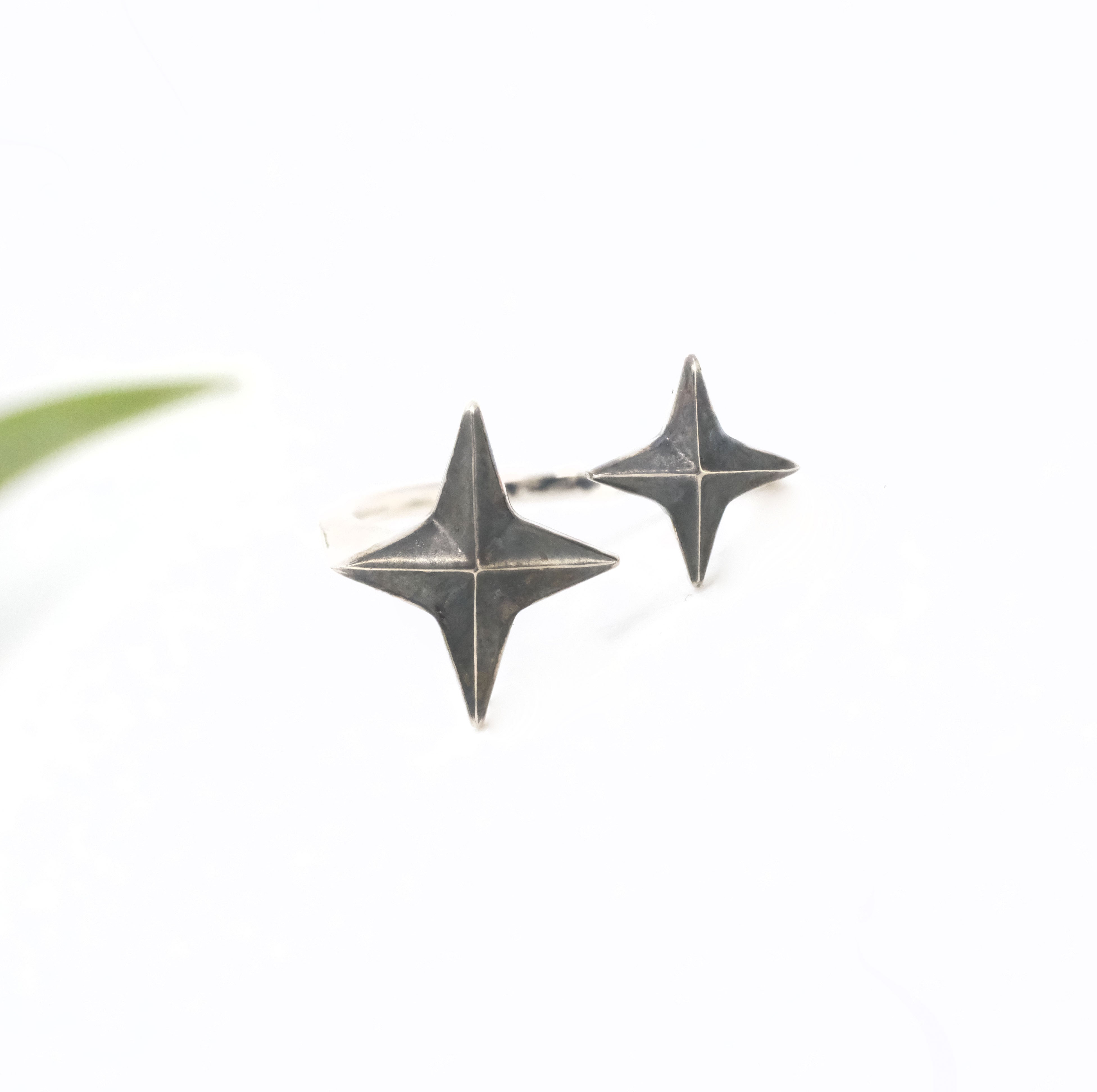 North Star Sterling Ring - Adjustable