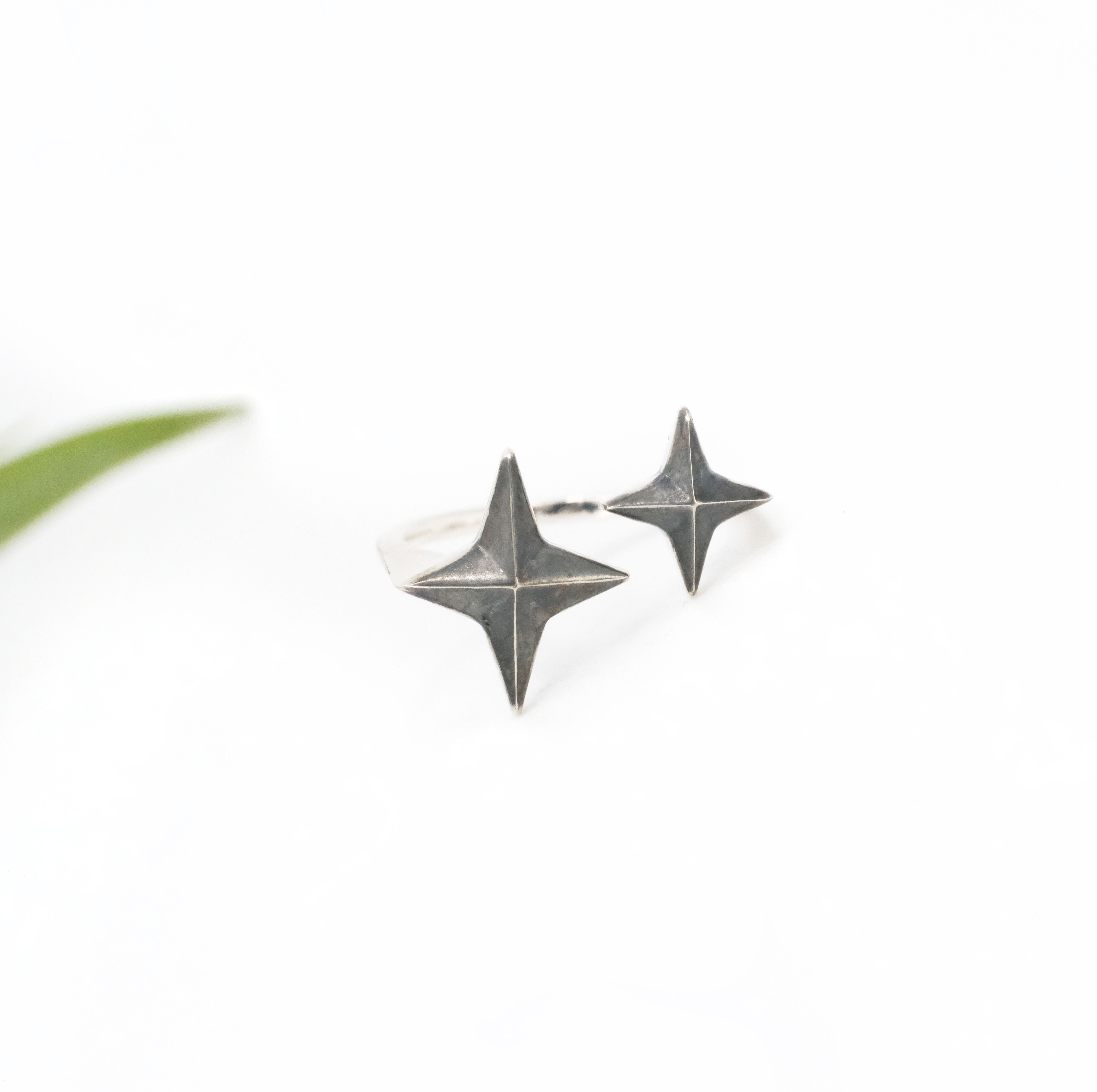 North Star Sterling Ring - Adjustable