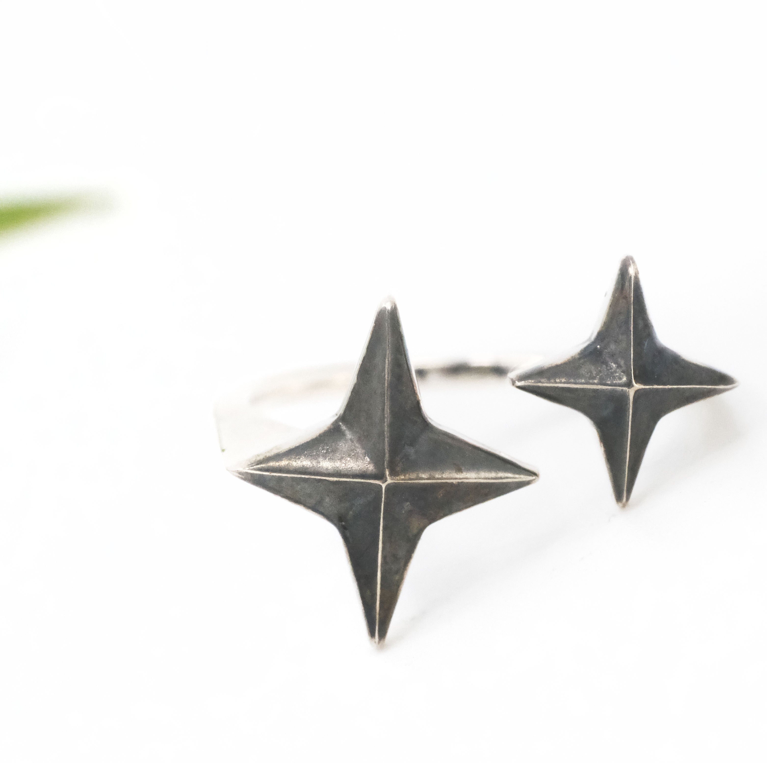 North Star Sterling Ring - Adjustable