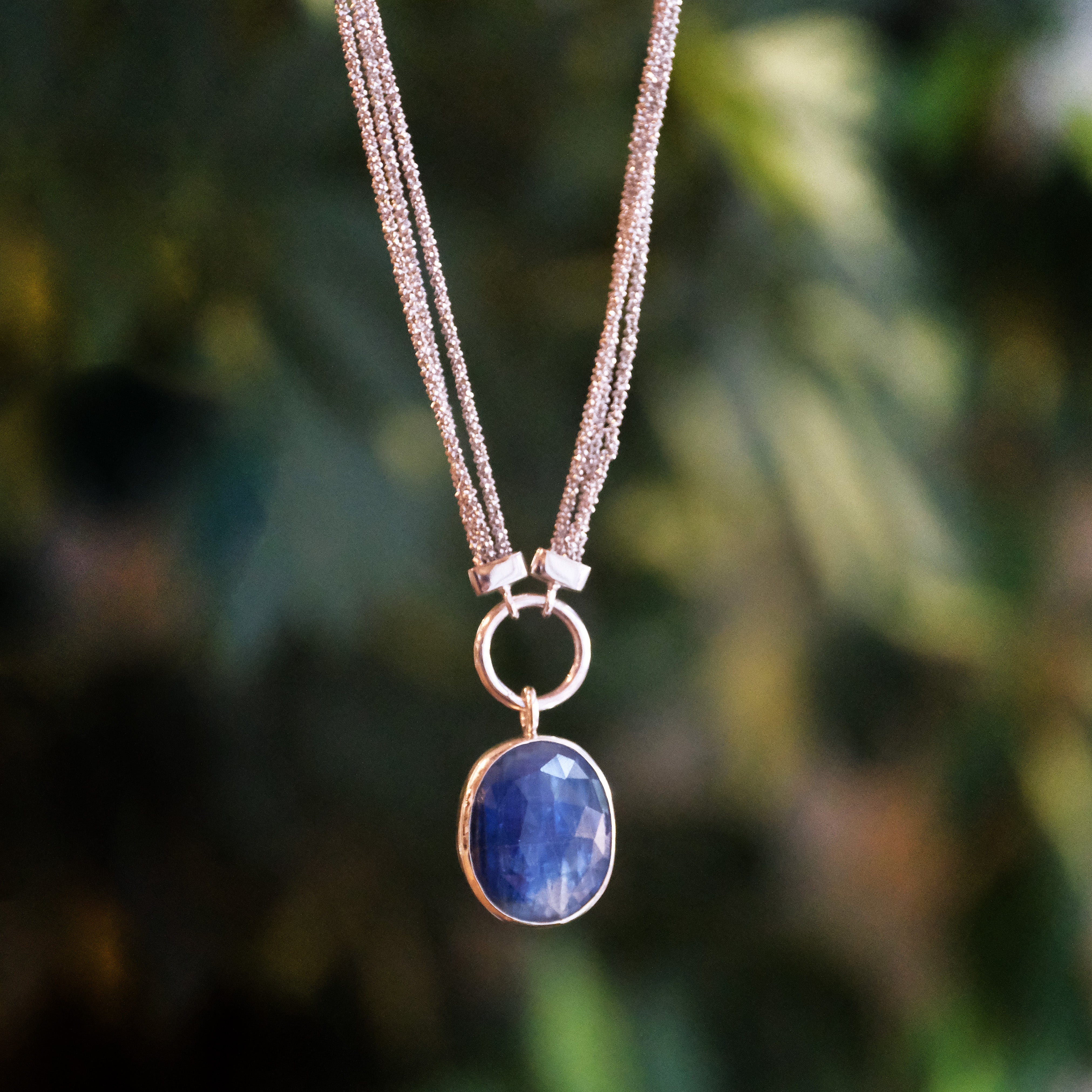 Blue Kyanite Malta Necklace - One of a Kind