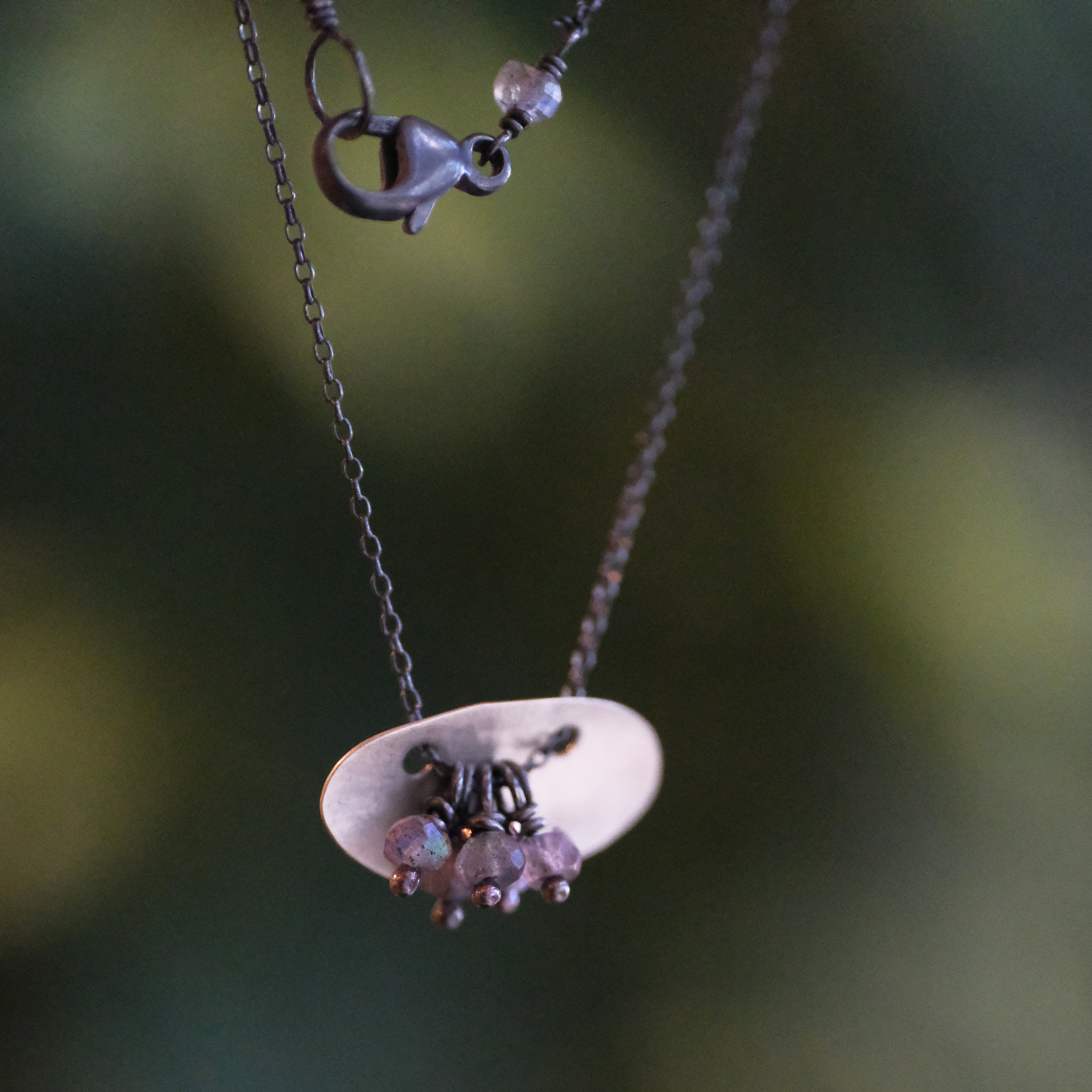 Maya Labradorite + Sterling Necklace - One of a Kind