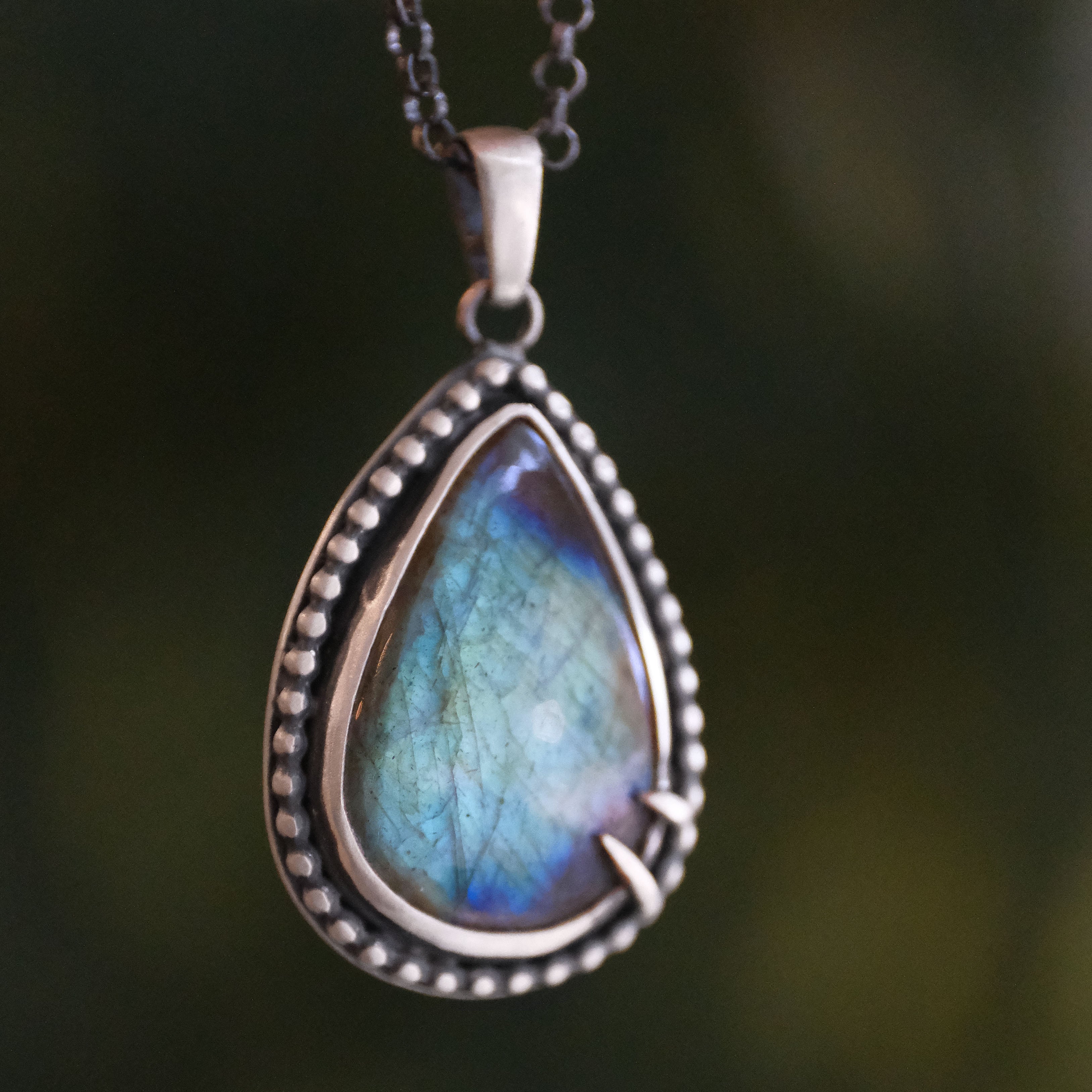 Labradorite Talona Necklace - One of a Kind