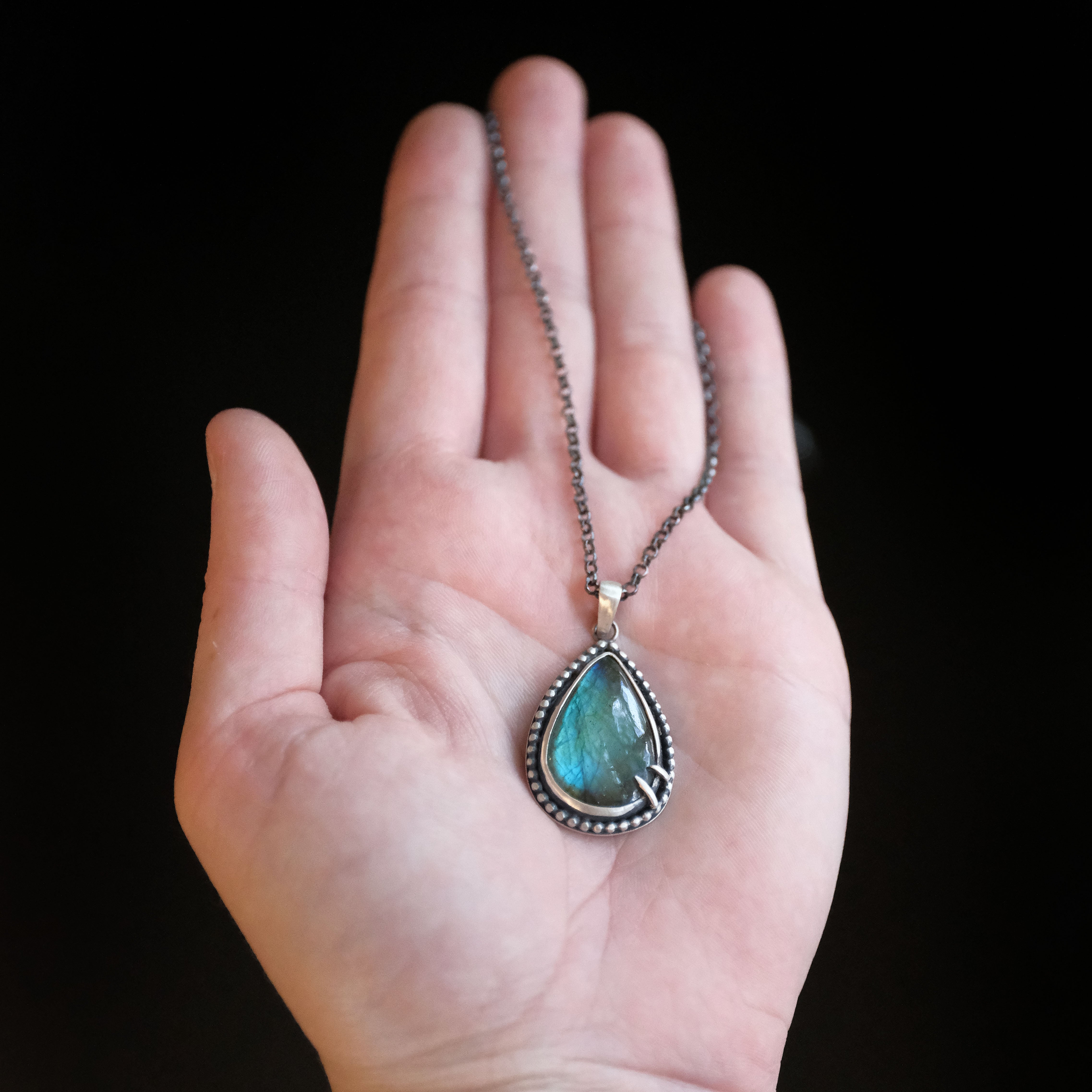 Labradorite Talona Necklace - One of a Kind