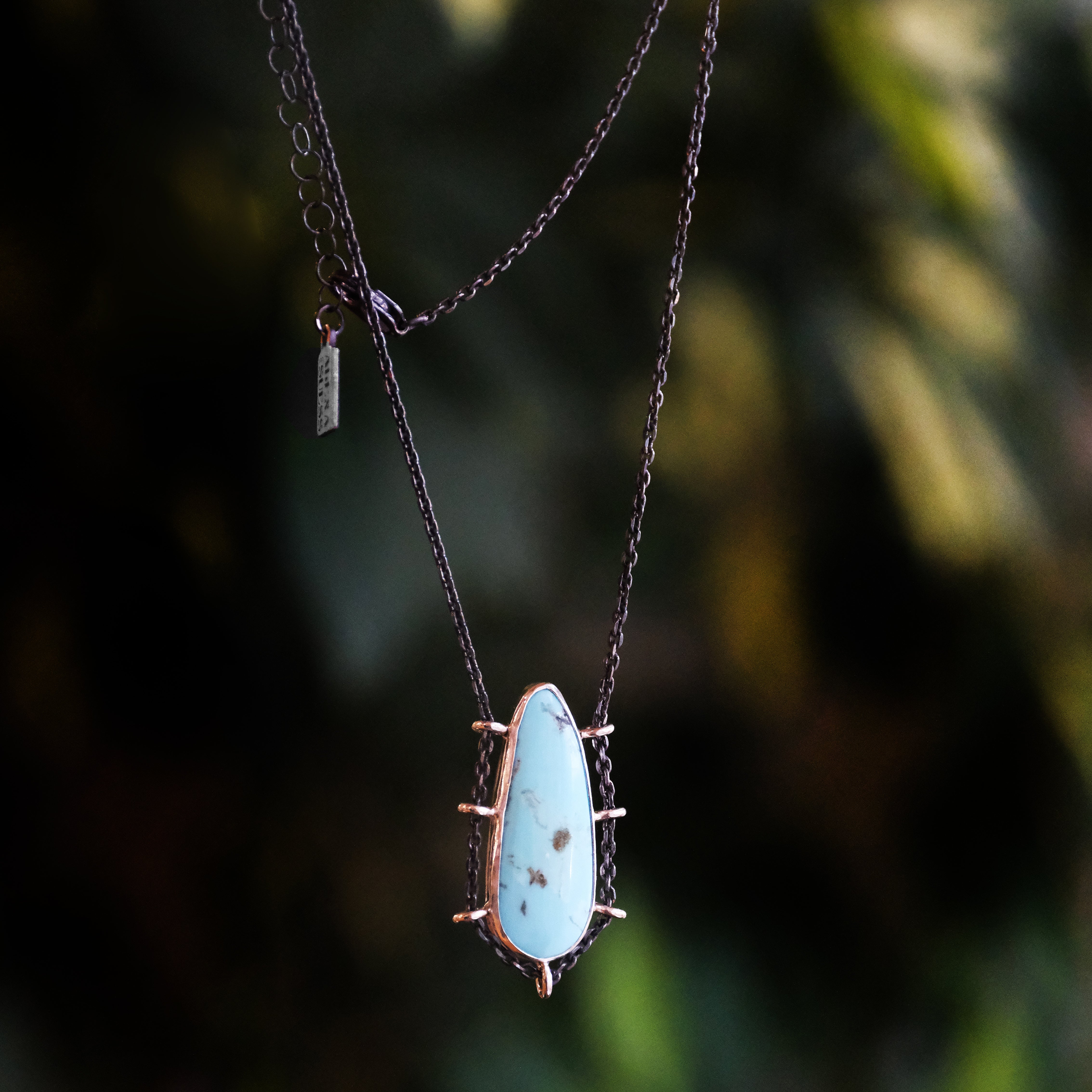 Turquoise Path Necklace - One of a Kind