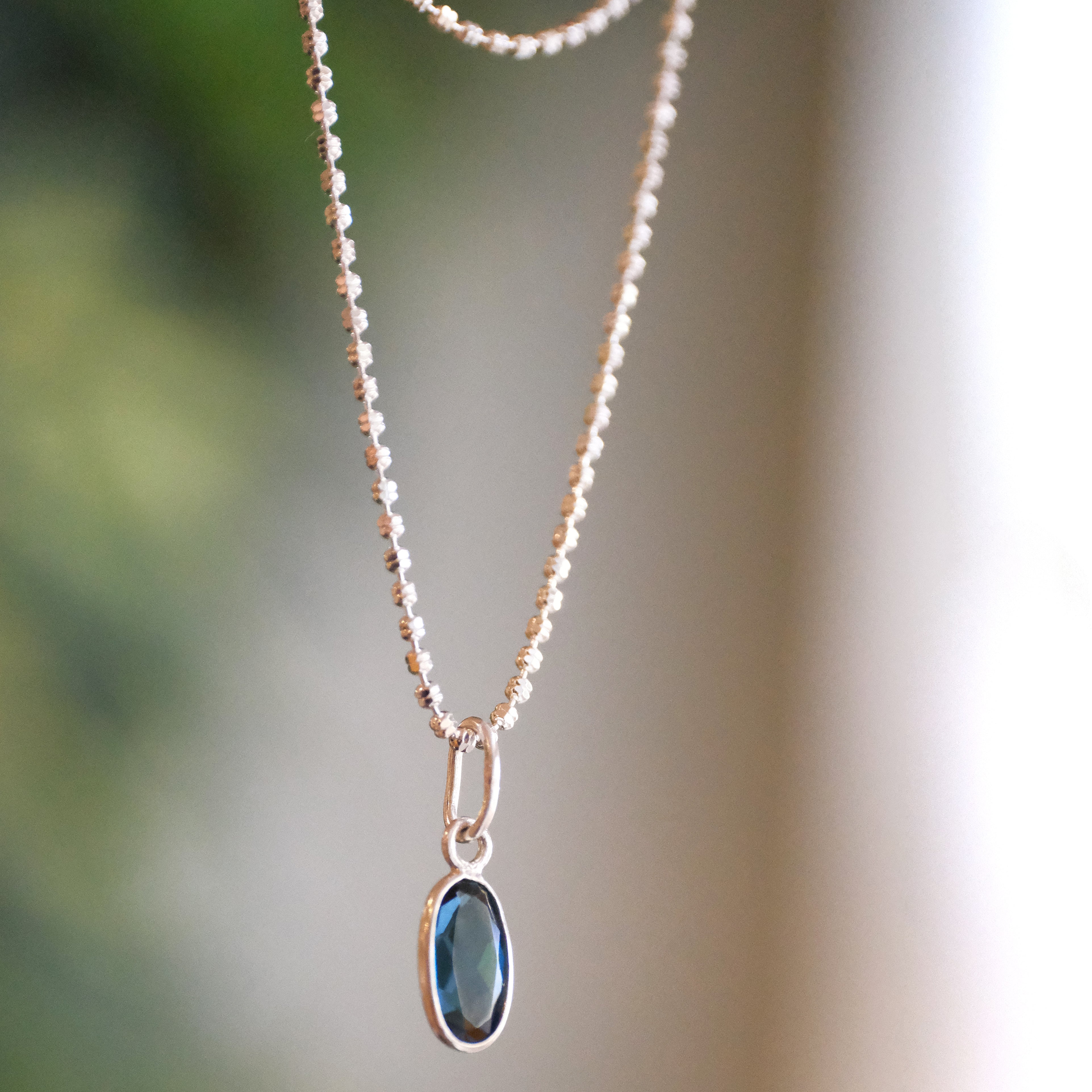 London Blue Topaz Solo Necklace