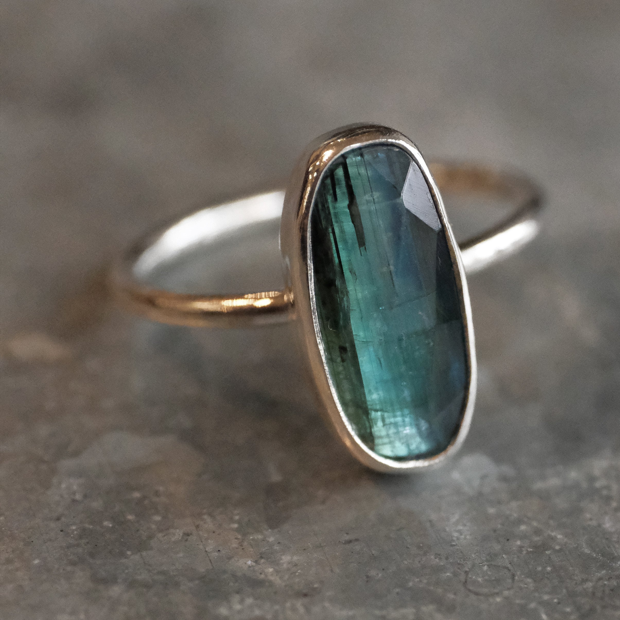 Kyanite Chiquito Ring (Size 6) - One of a Kind
