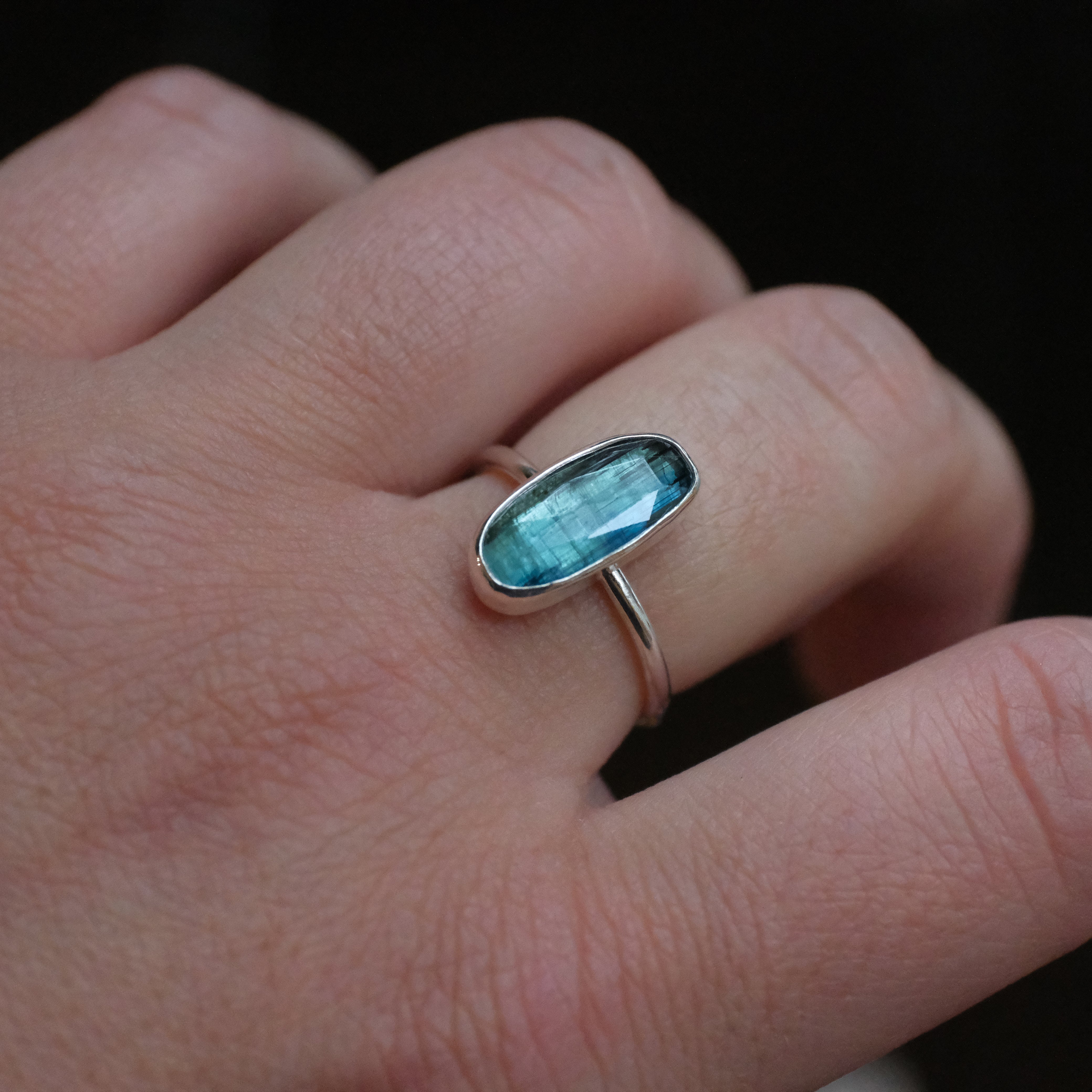 Kyanite Chiquito Ring (Size 6) - One of a Kind