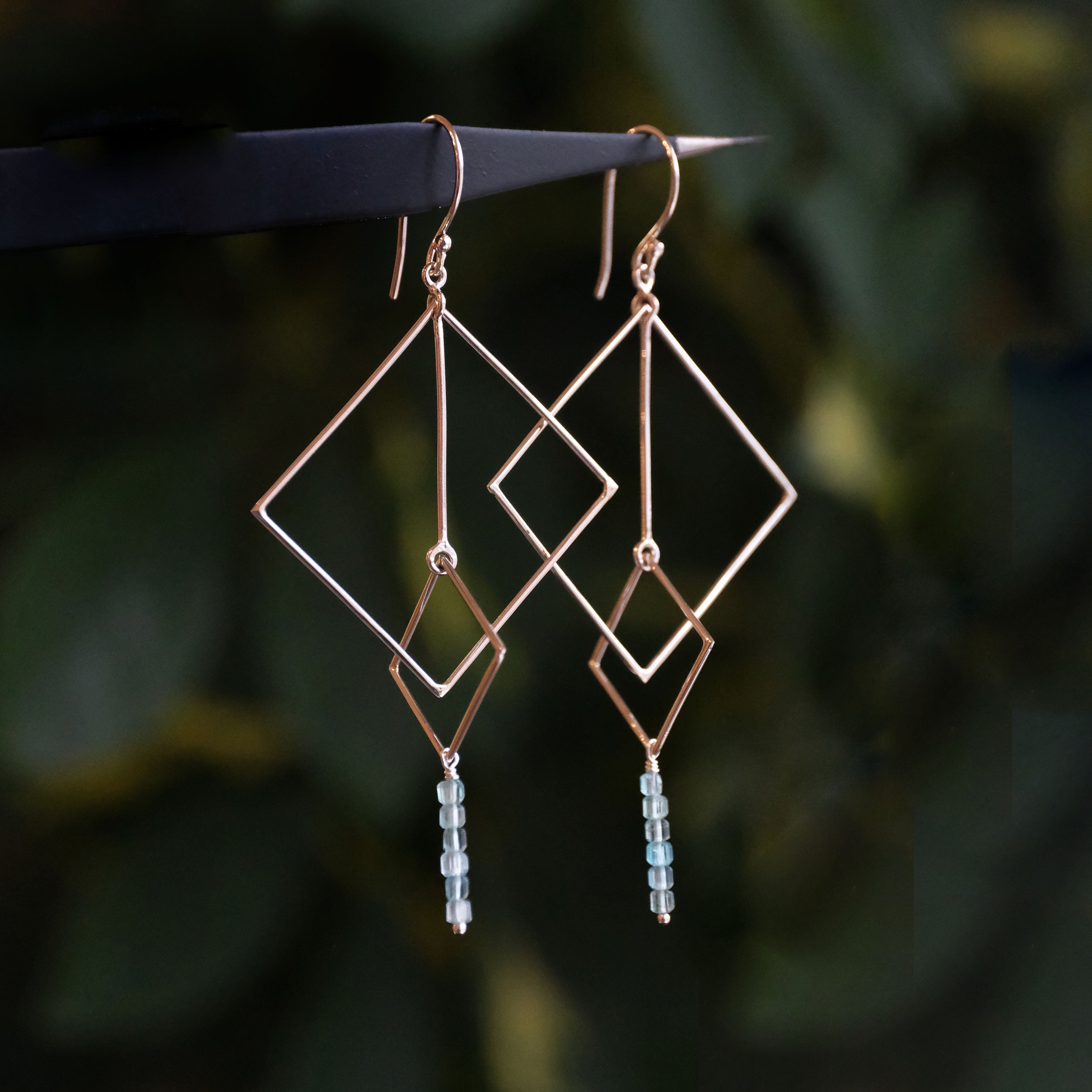 Apatite Eight Degrees Earrings