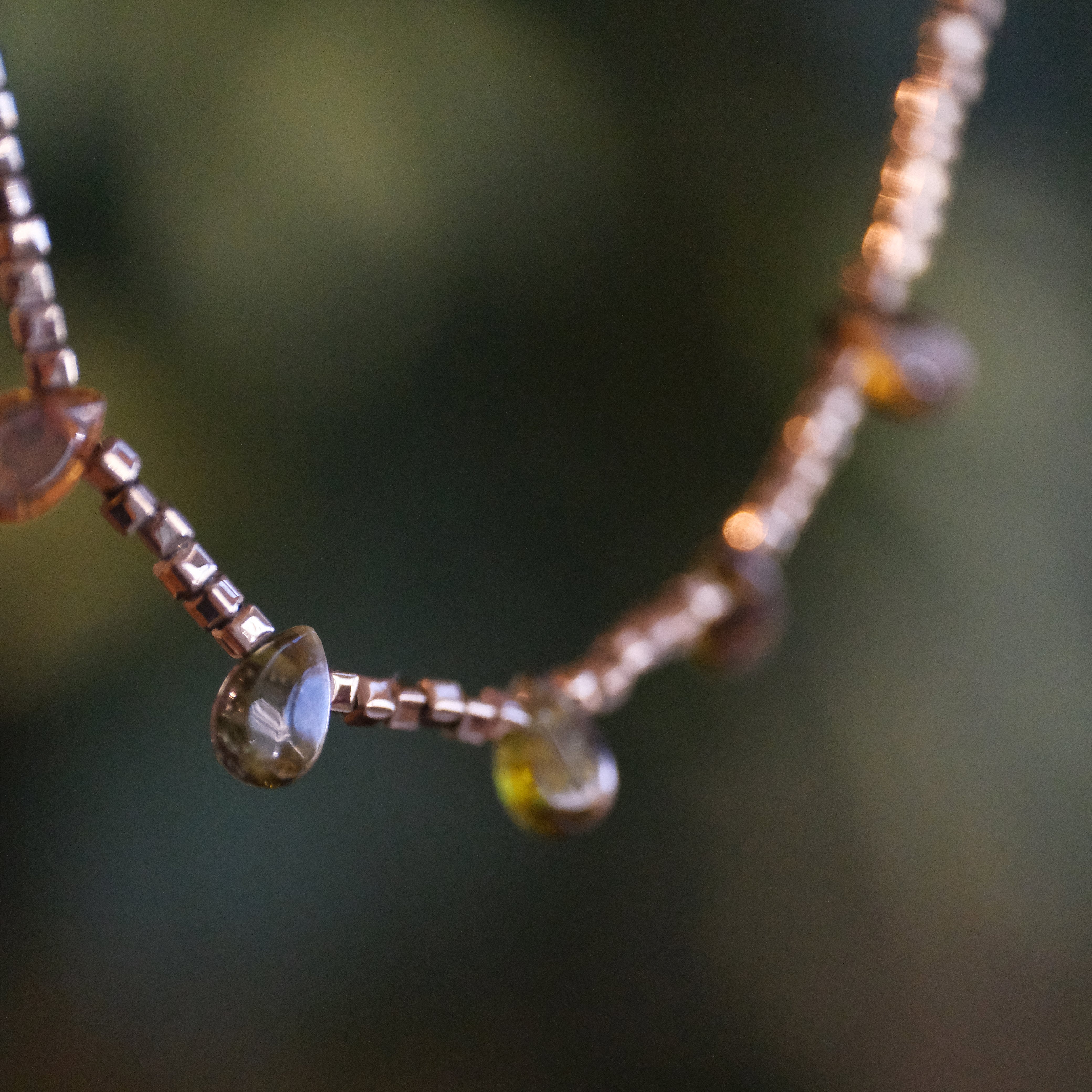 Pyrite + Tourmaline Sierra Necklace - One of a Kind