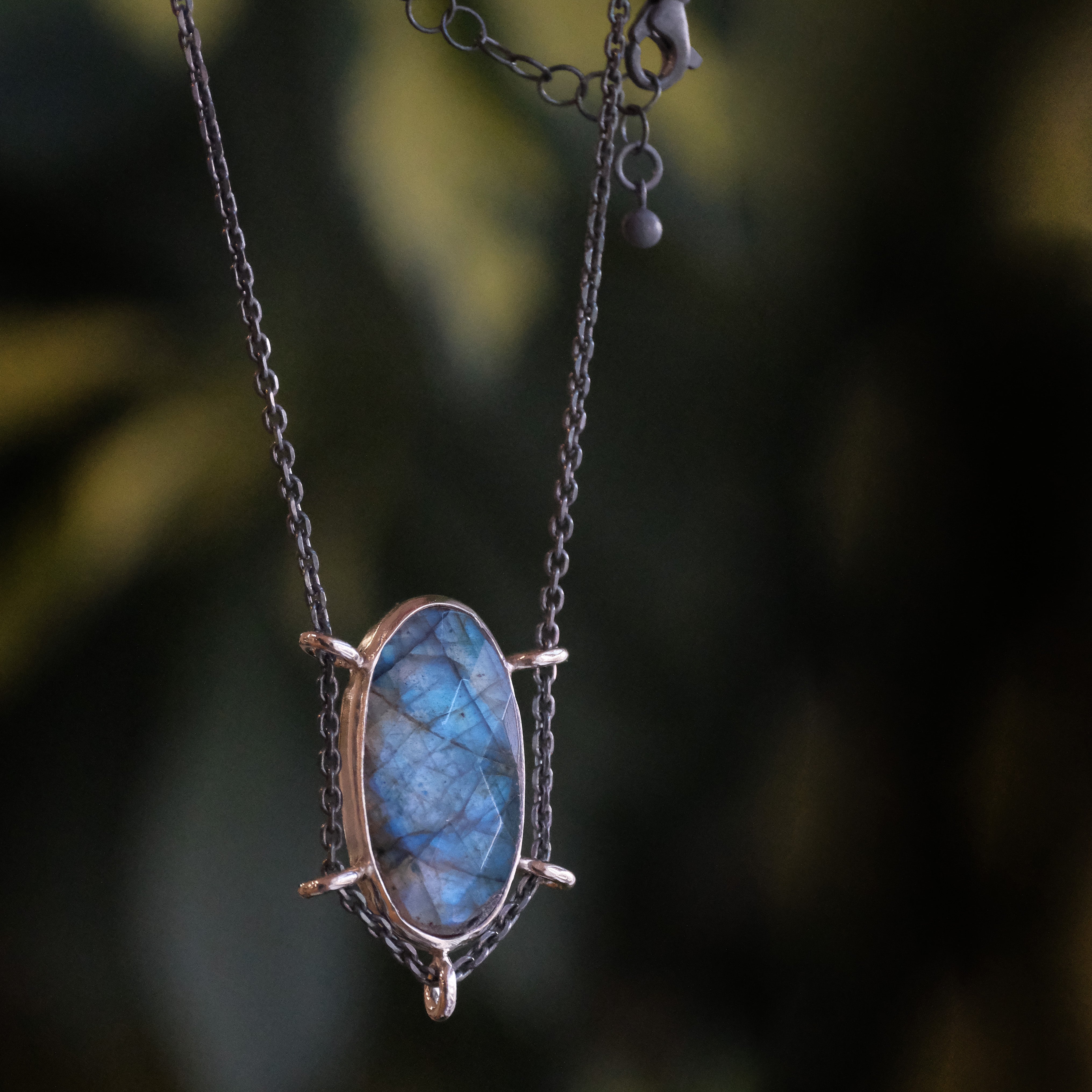 Labradorite Path Necklace - One of a Kind