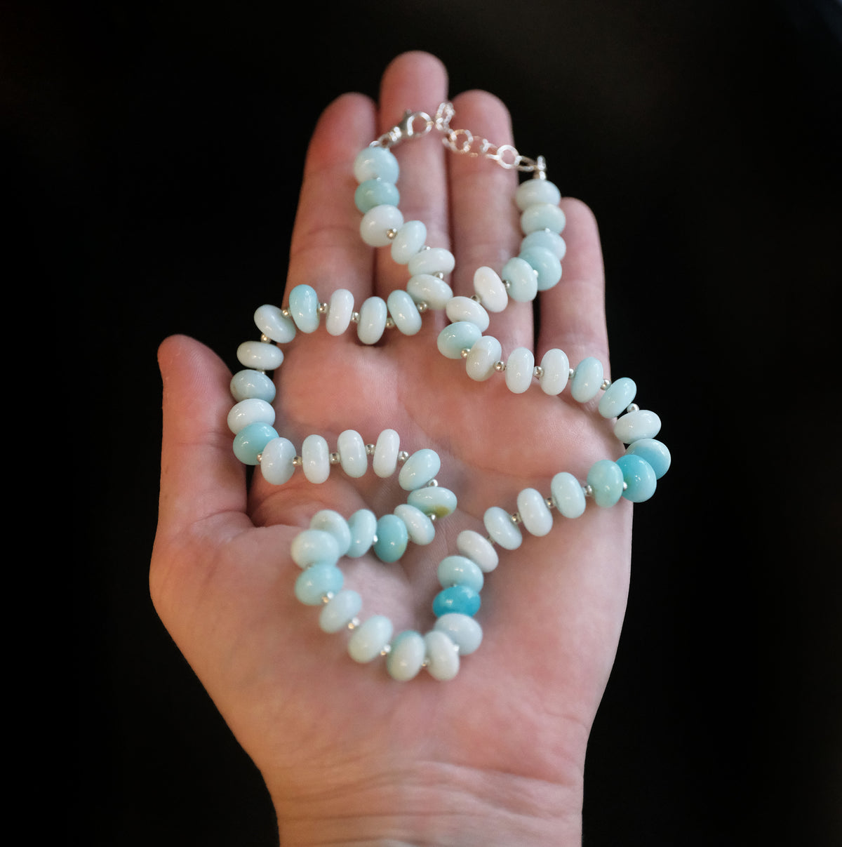 Peruvian Opal Candy Necklace - One of a Kind