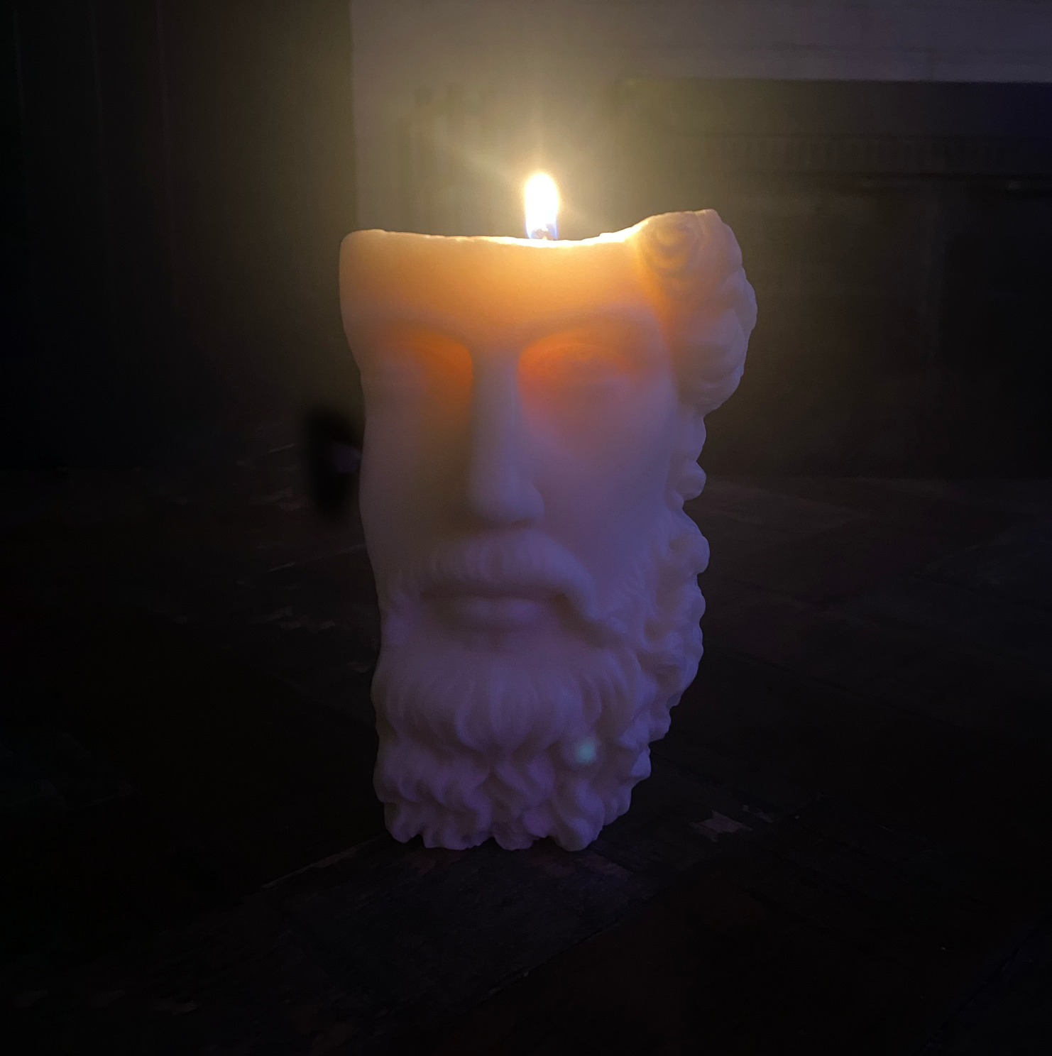Zeus Sculptural Soy Candle