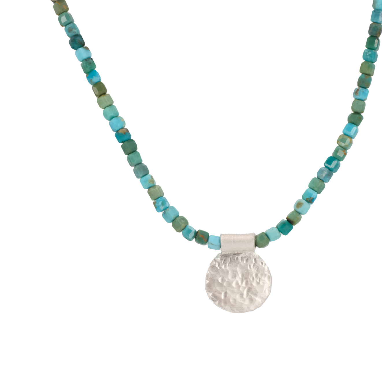 Turquoise + Sterling Salma Necklace