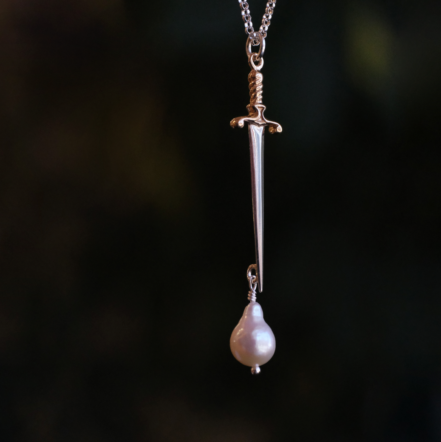 Pearl First Blood Necklace