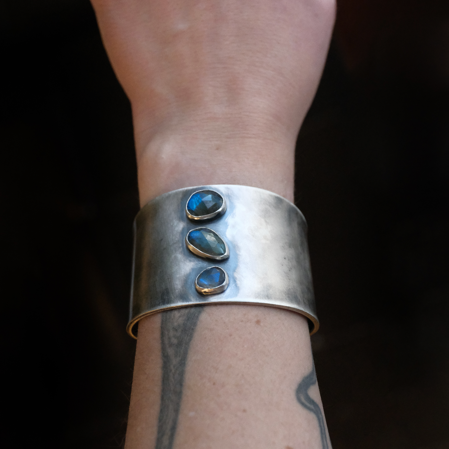 Labradorite Cairn Cuff - One of a Kind