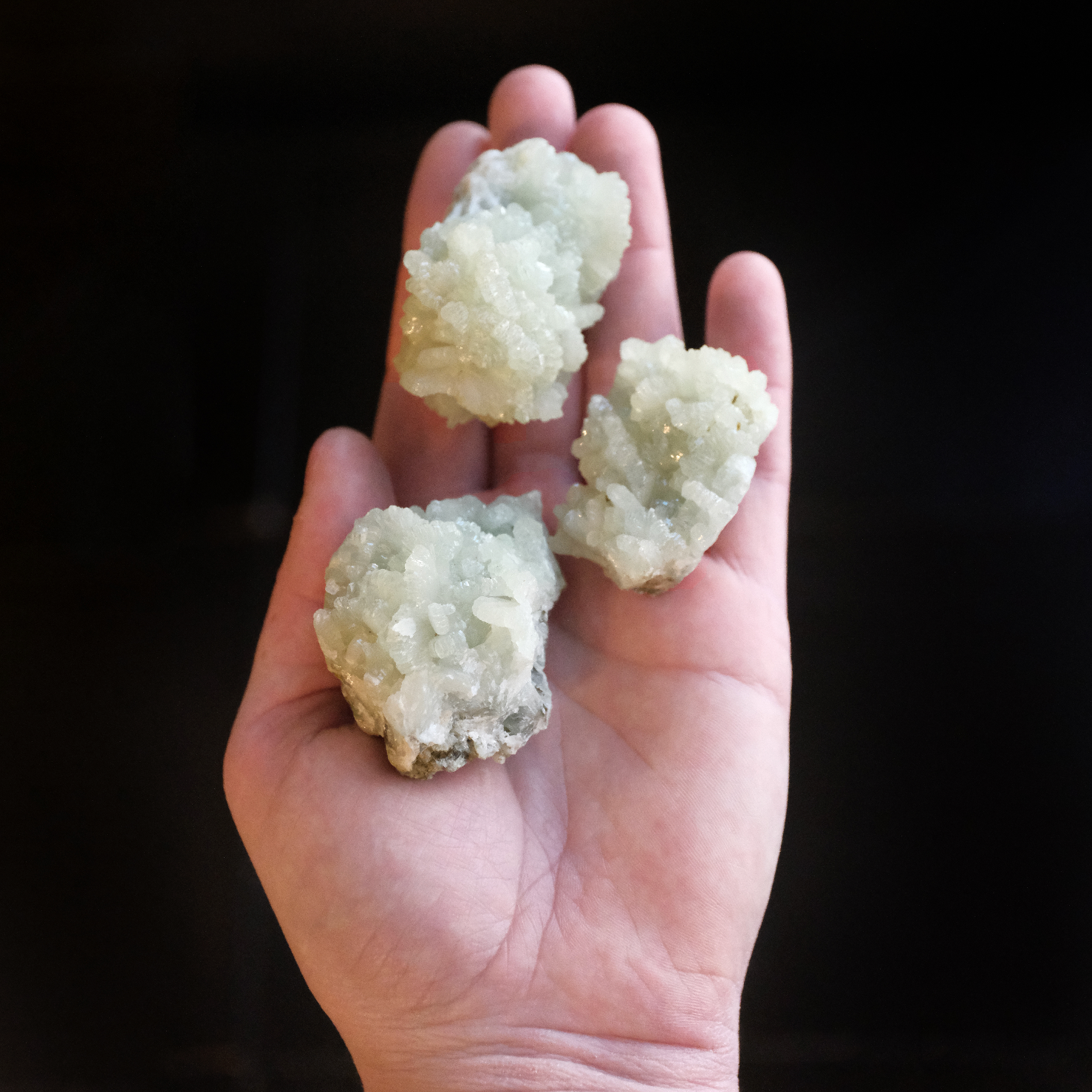 Mini Raw Green Prehnite