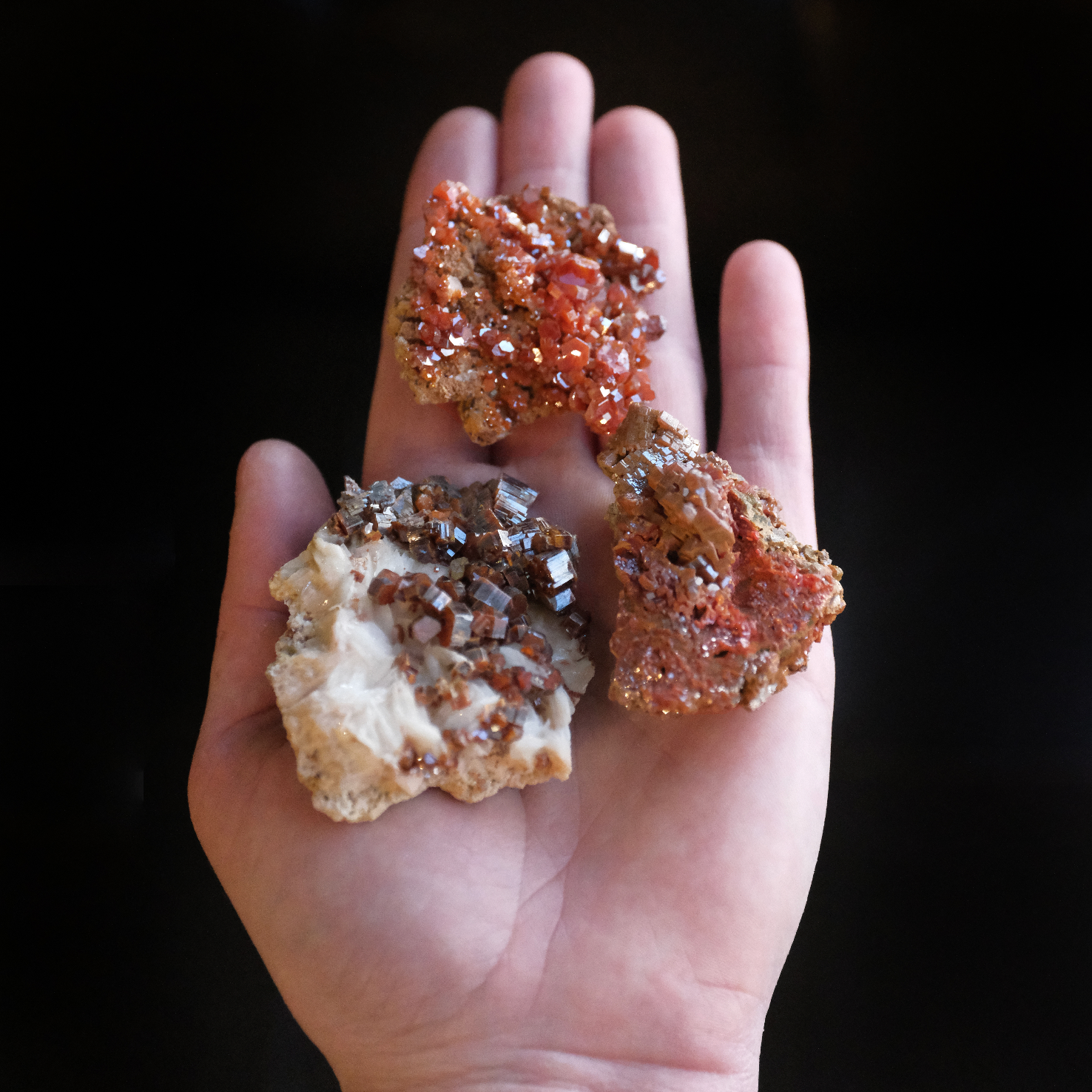Raw Fire Vanadinite