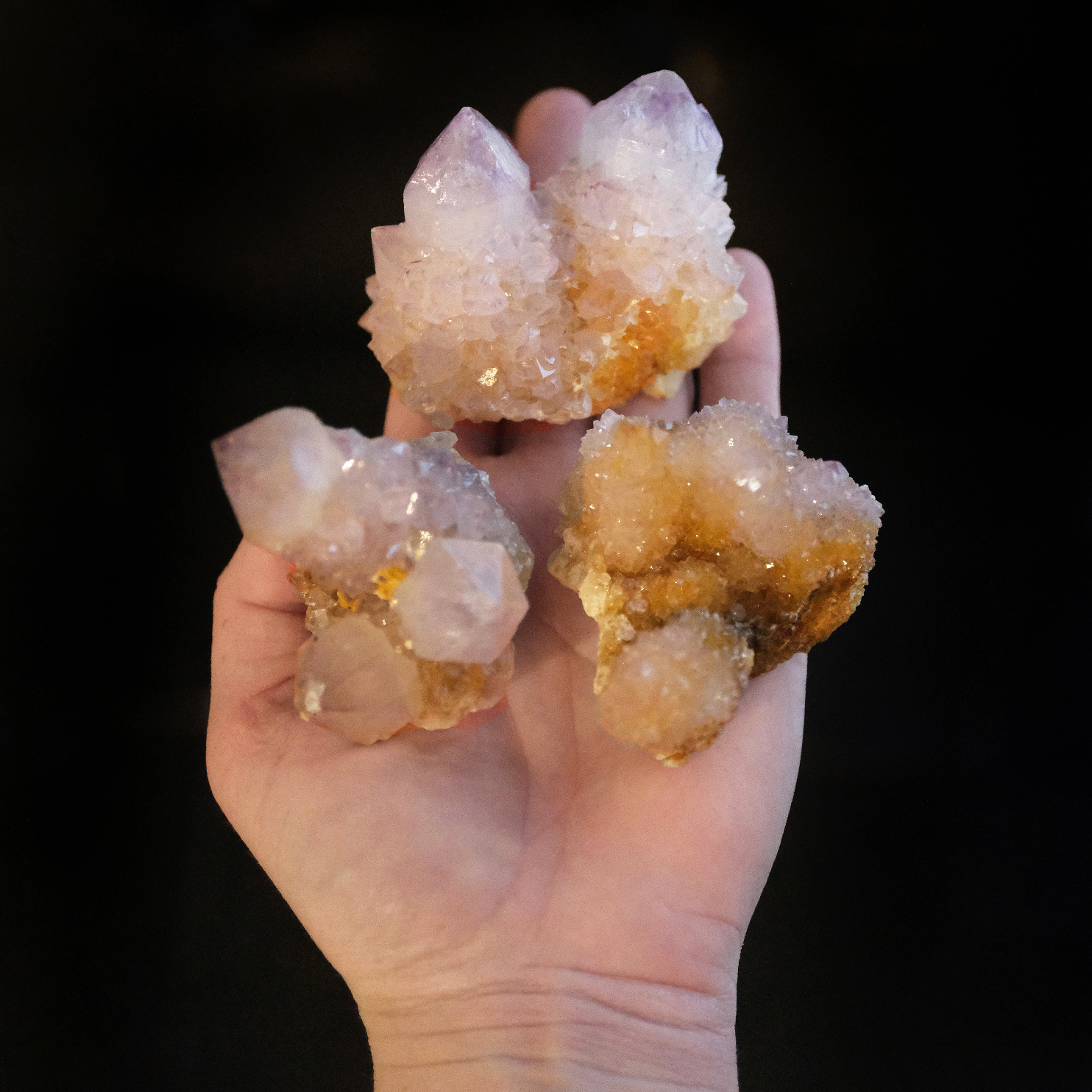 Raw South African Spirit Amethyst