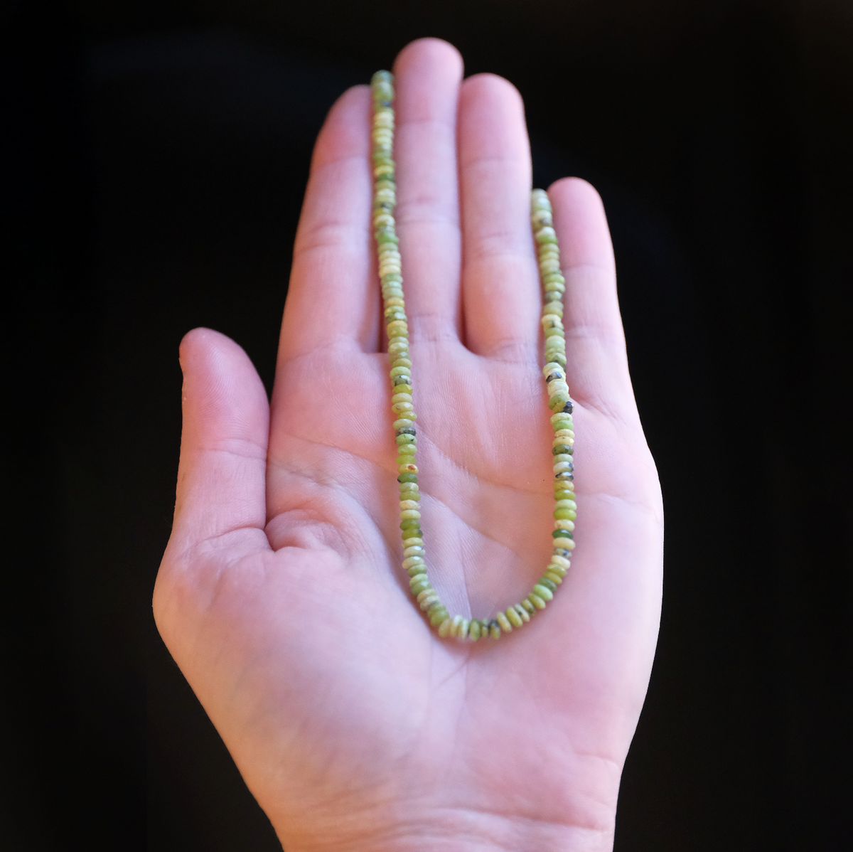 Kenyan Chrysoprase Strand Necklace