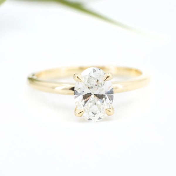 14k + Lab Diamond Flicker Ring