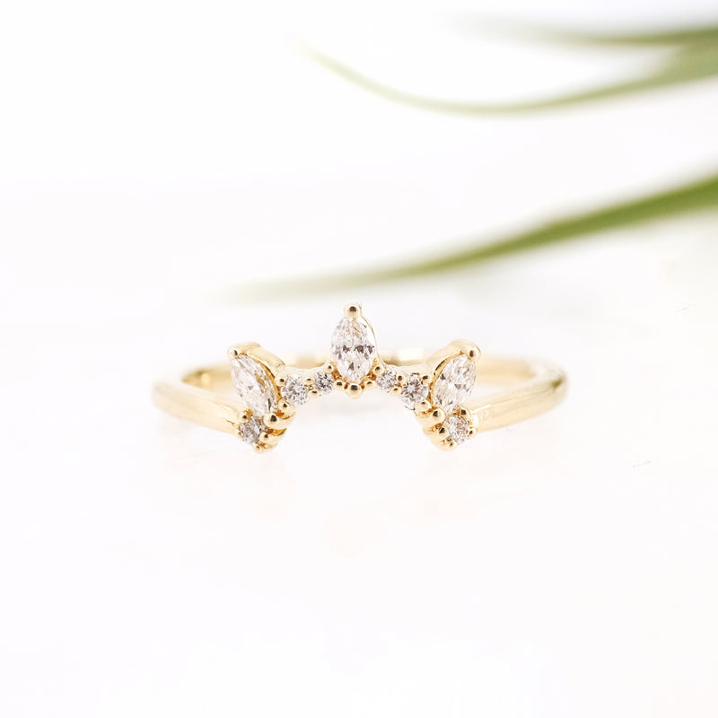 14k + Diamond Fortitude Ring