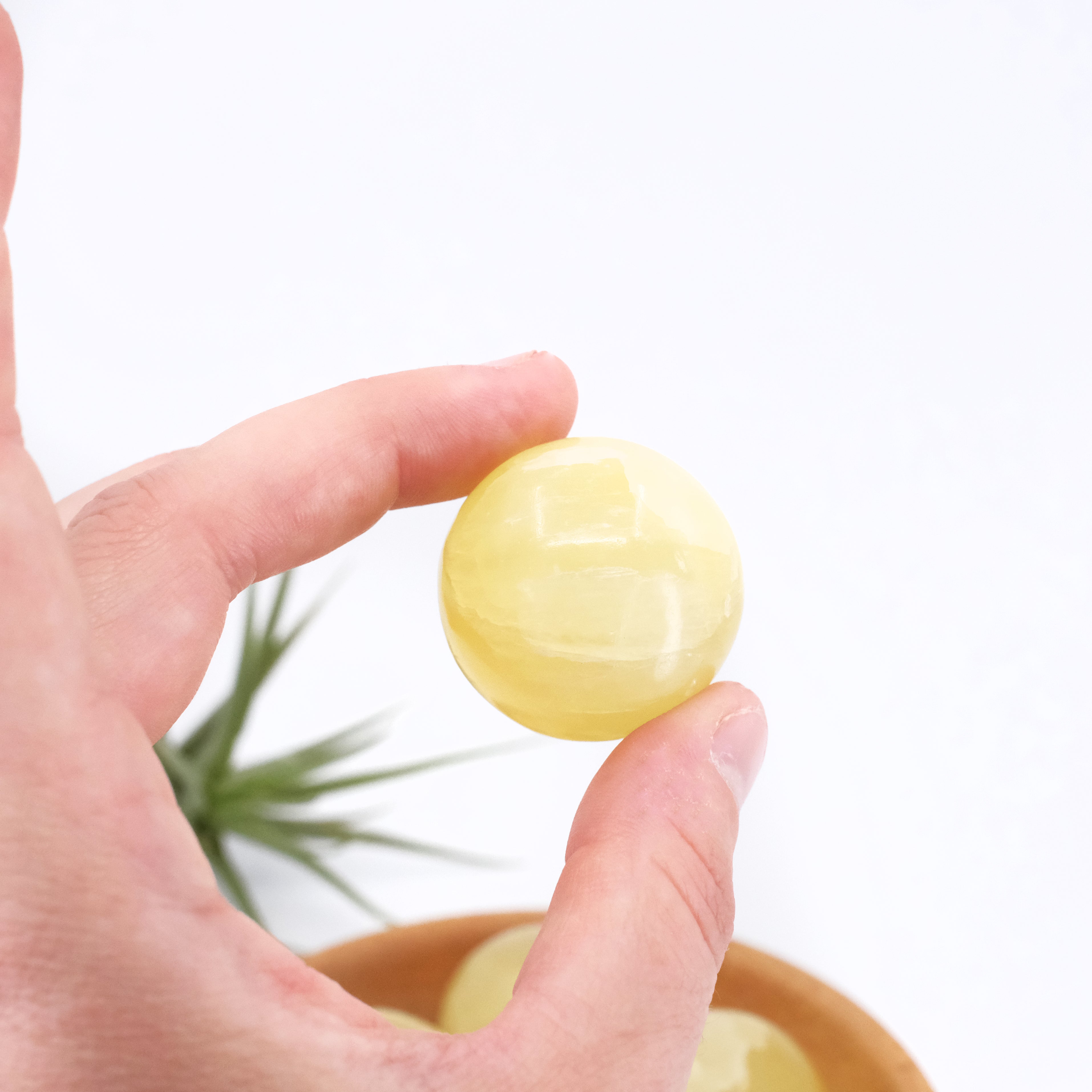 Lemon Calcite Mini Sphere