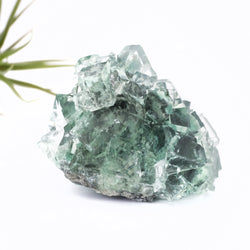Xianghualing Cubic Green Fluorite Specimen