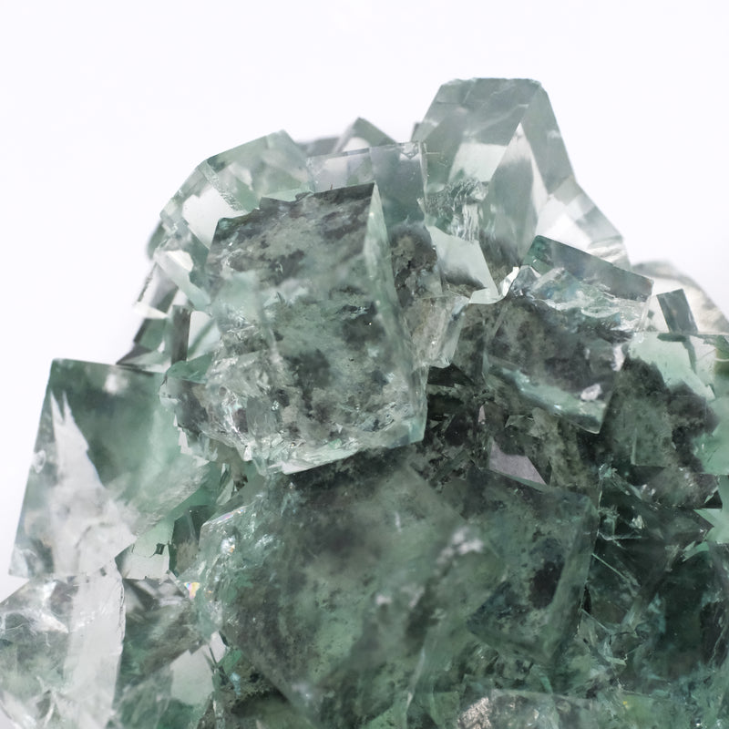 Xianghualing Cubic Green Fluorite Specimen