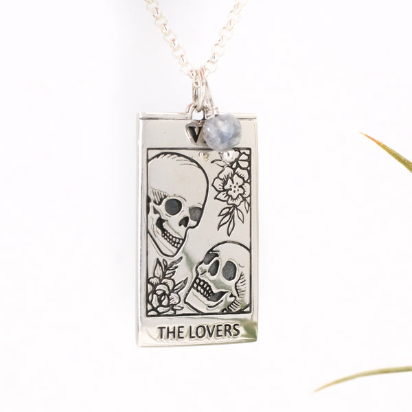 Lovers Sterling Tarot Necklace