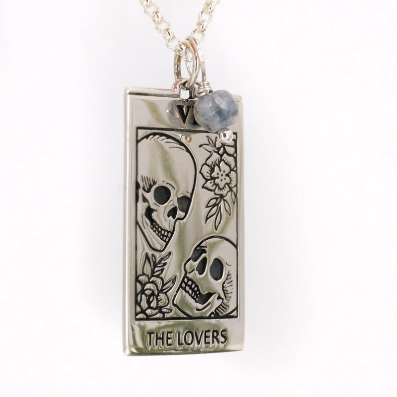 Lovers Sterling Tarot Necklace
